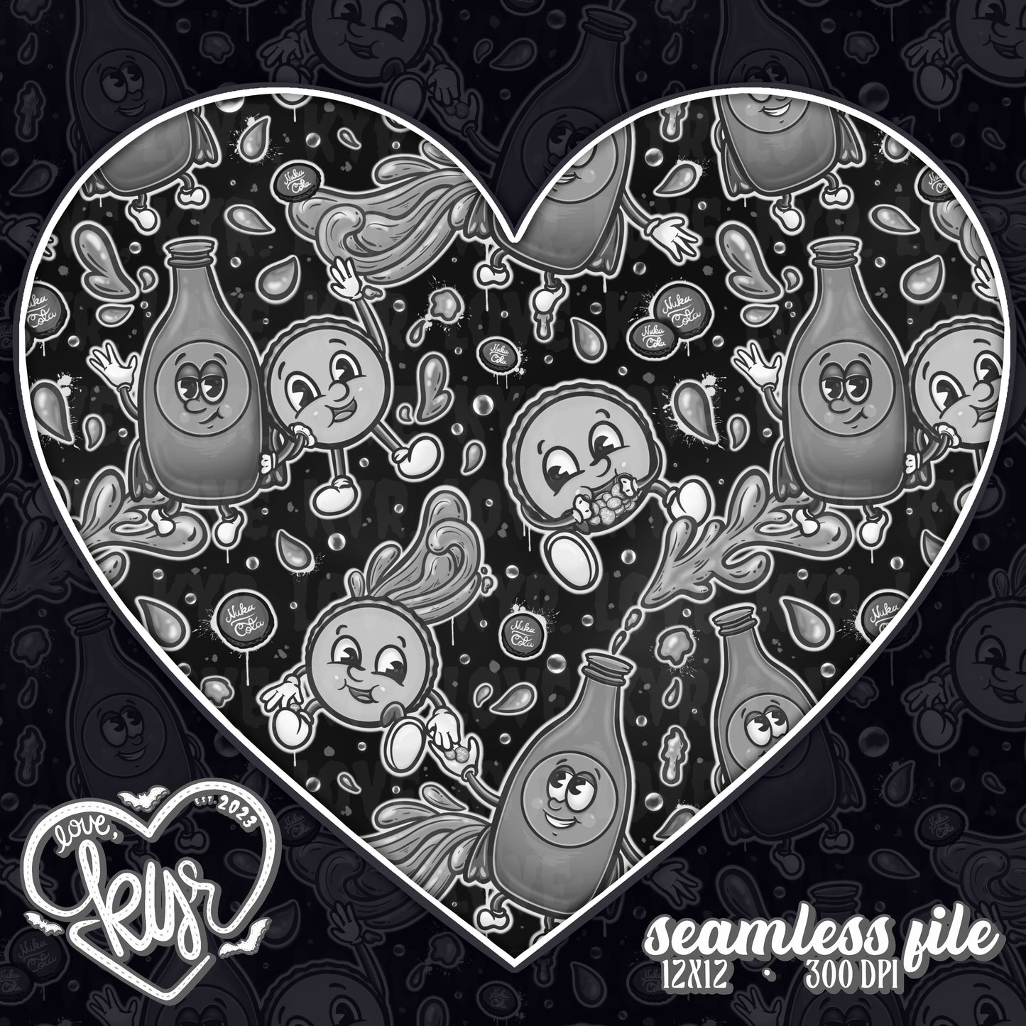 Bottle & Cappy Seamless File