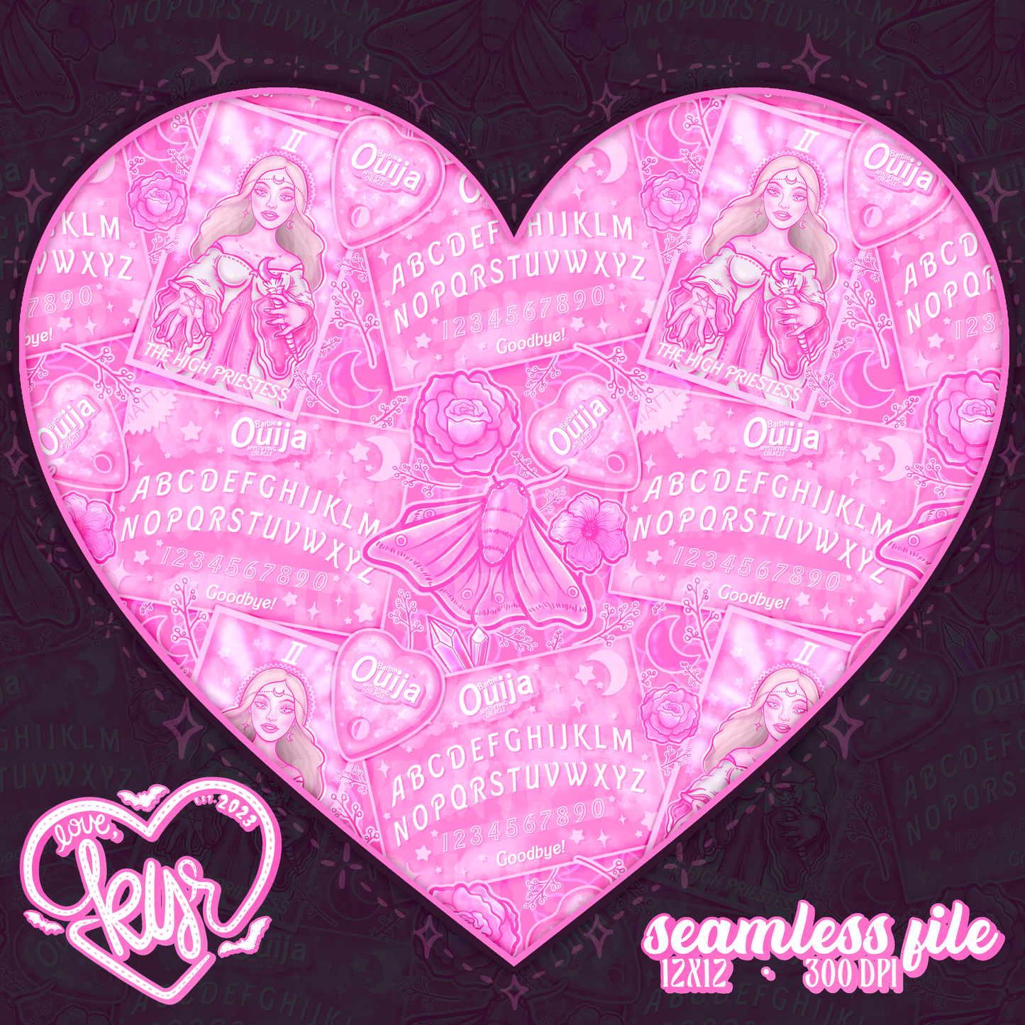 Barbie Ouija Seamless File
