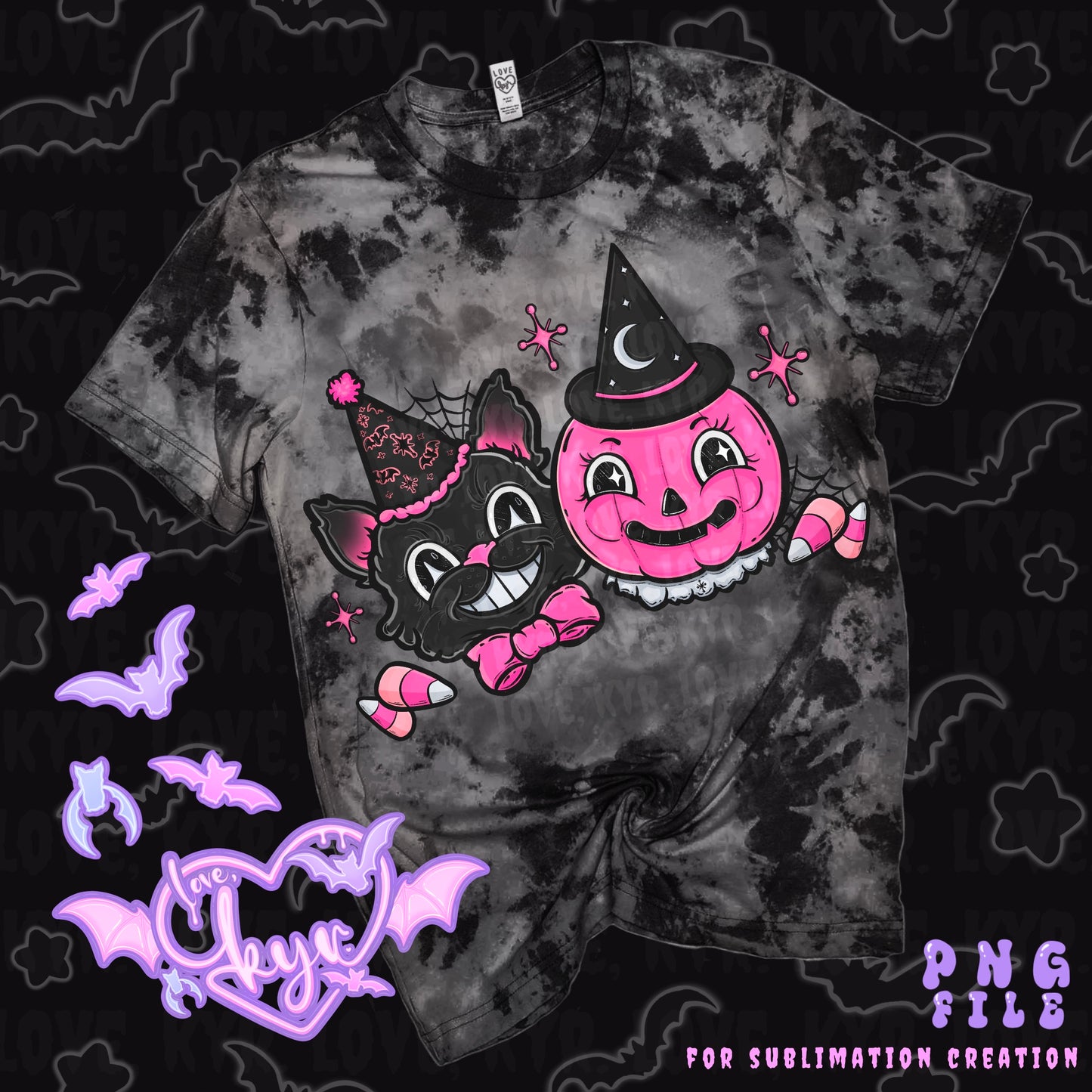 Vintage Halloween Sub File PNG