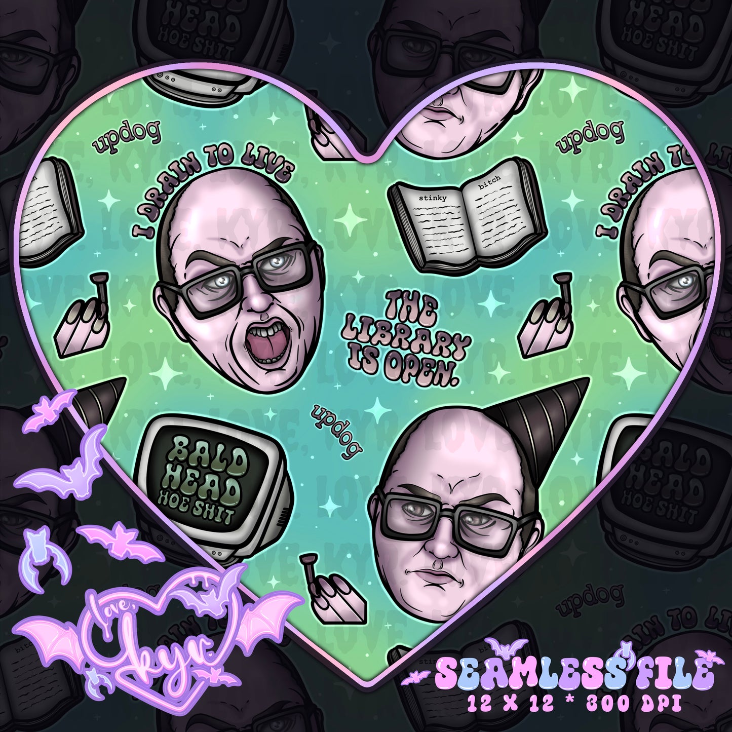 Energy Vampire Seamless File