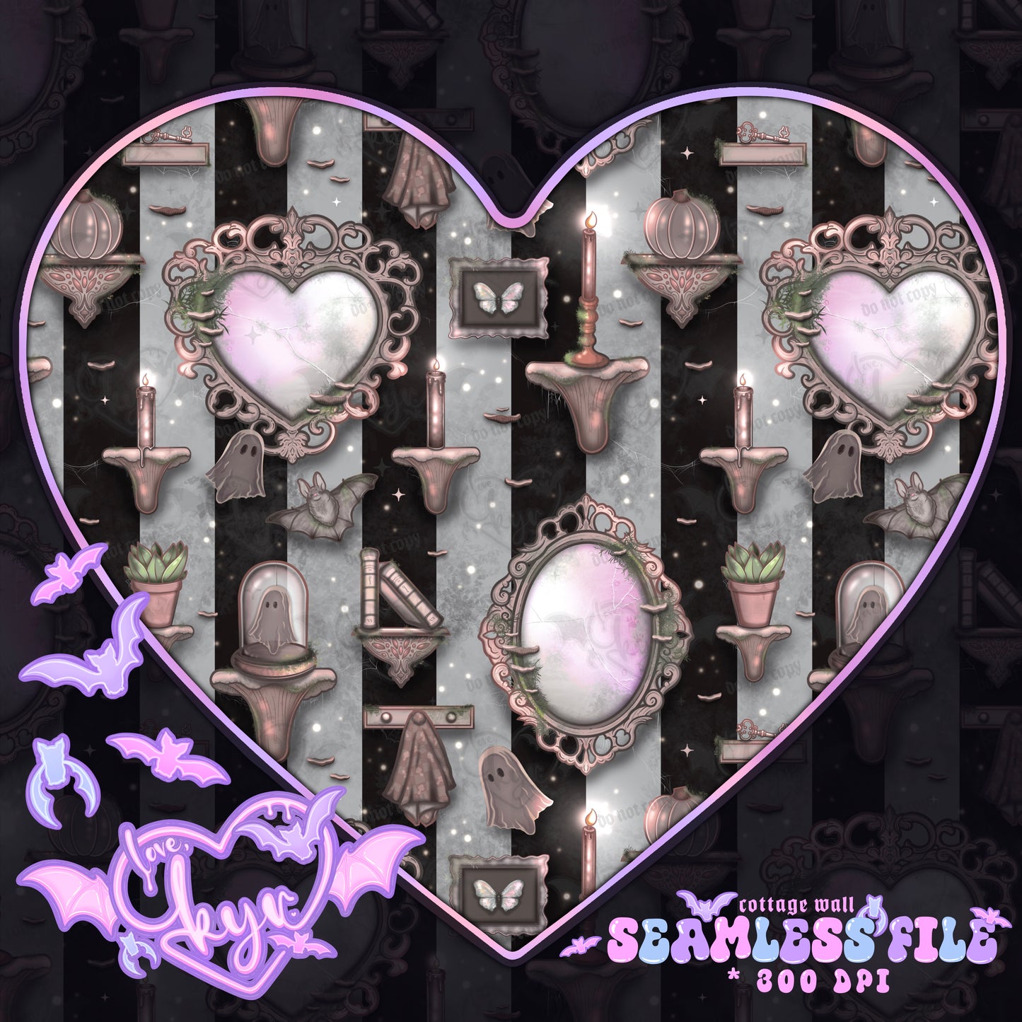 Cottage Wall Seamless File