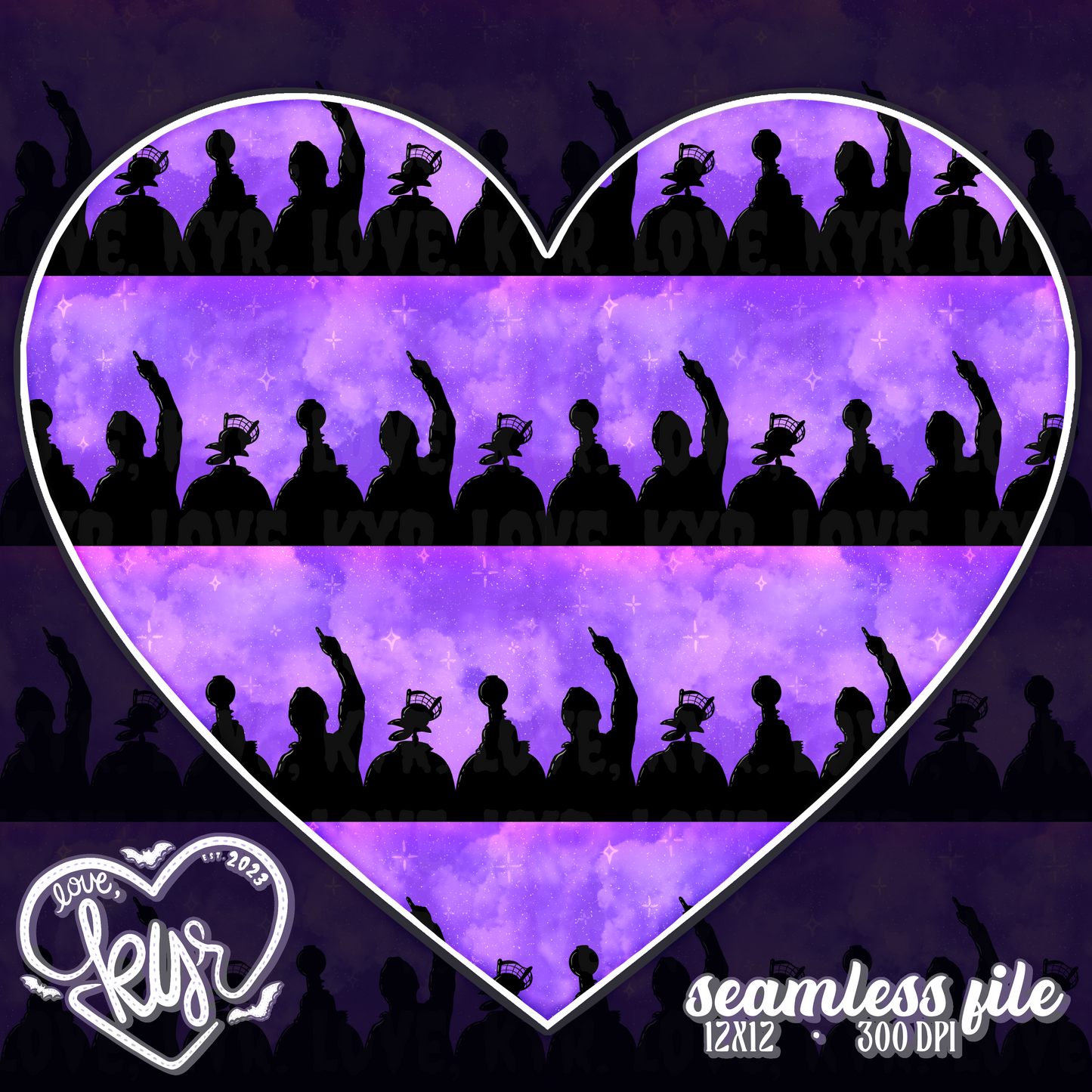 MST3k Silhouette Seamless File Coord