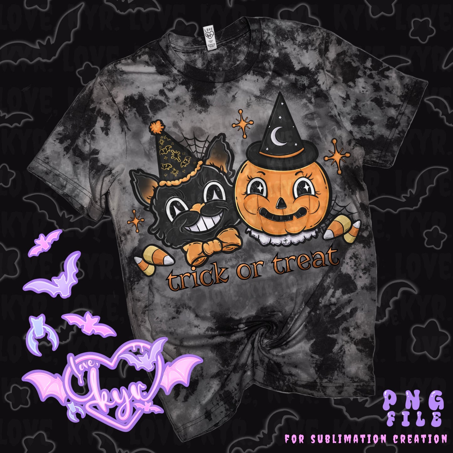 Vintage Halloween Sub File PNG