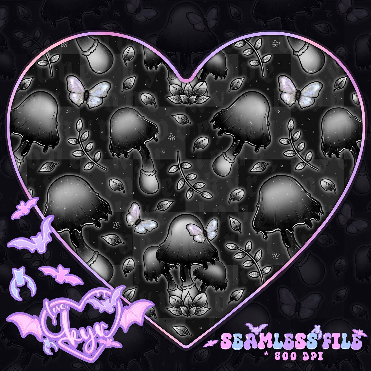 Inky Shroom Seamless File