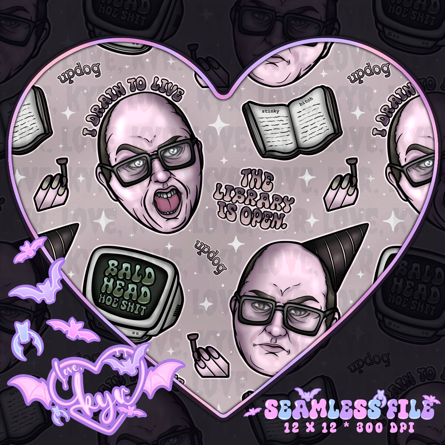 Energy Vampire Seamless File