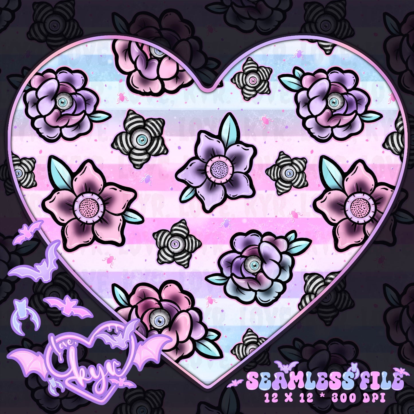 Beetleflower Seamless File Coord