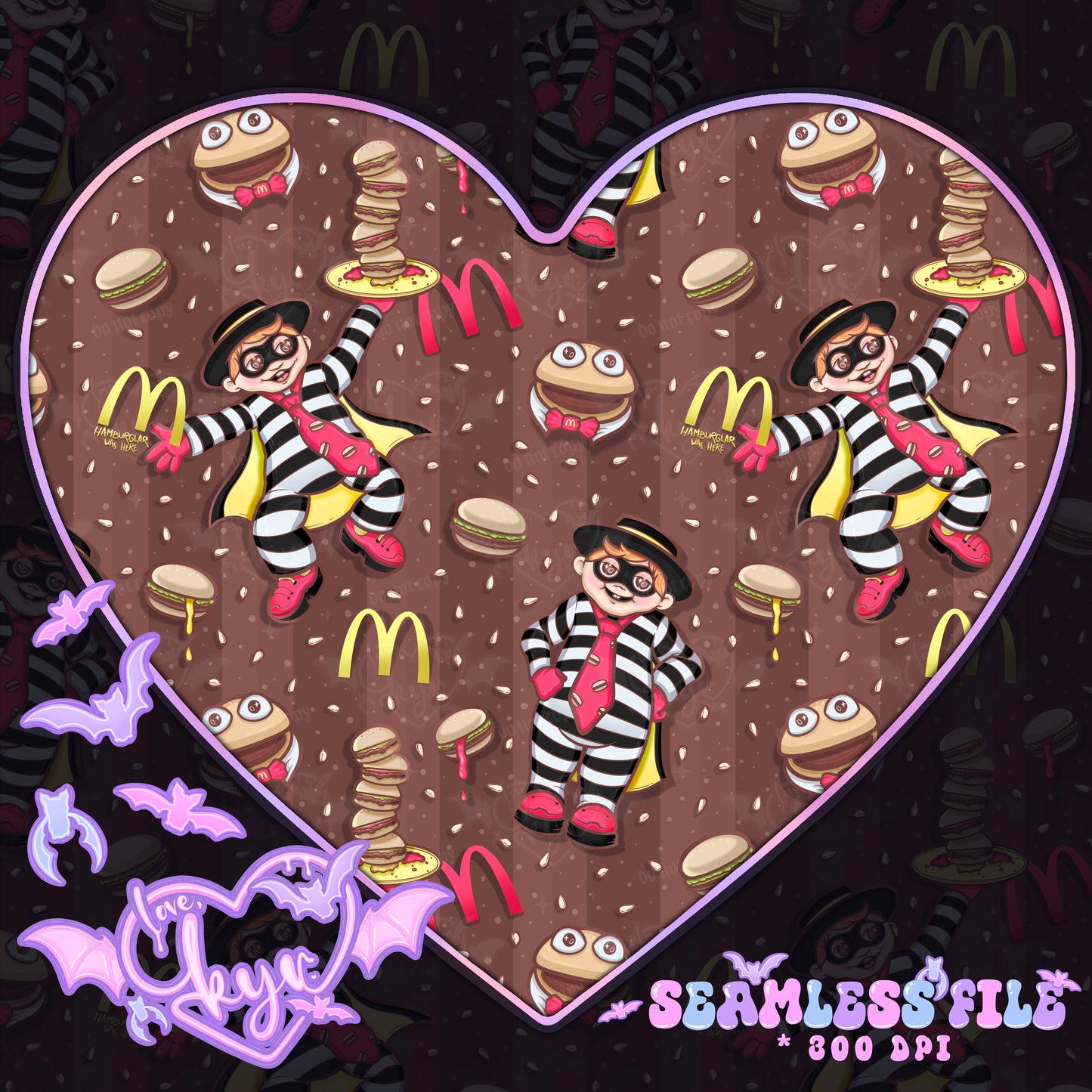 Hamburger Boi Seamless File