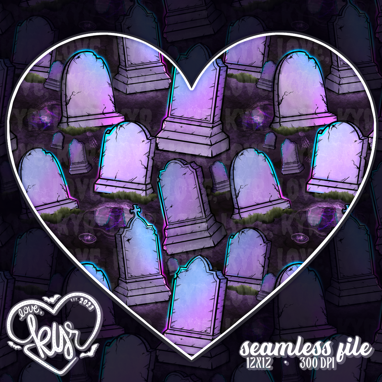 Graveyard Seamless File Coord