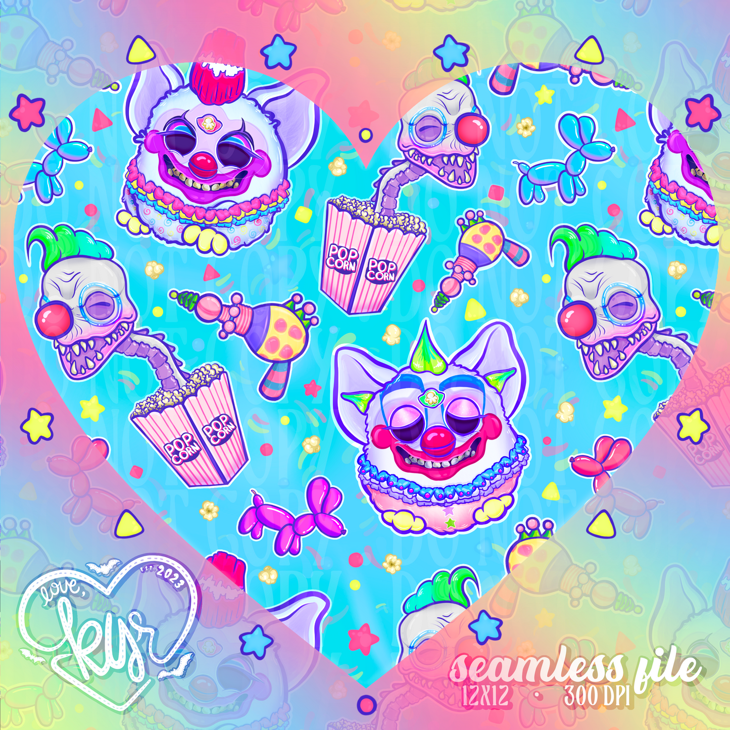 Klownz Furbz Seamless File