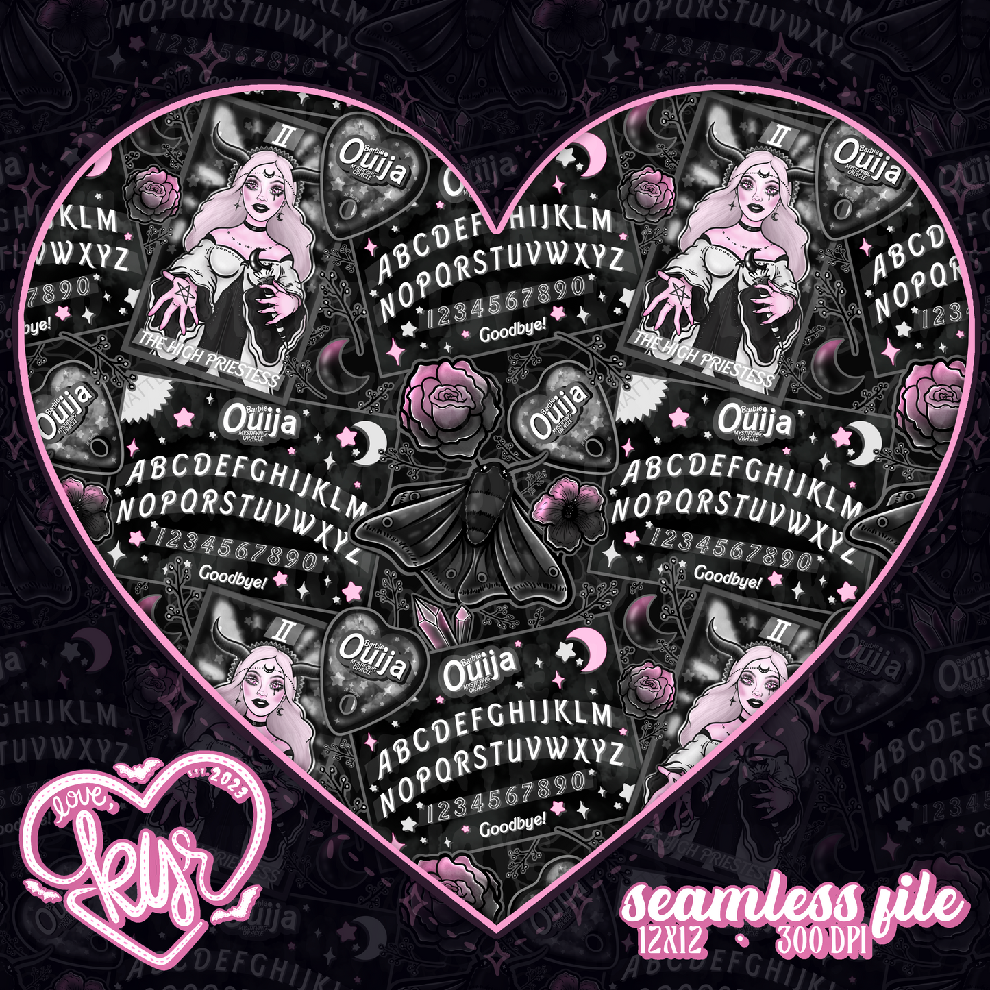 Barbie Ouija Seamless File