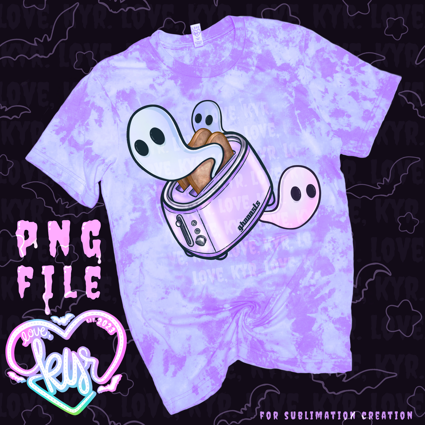 Ghosts On Toast Sub File PNG