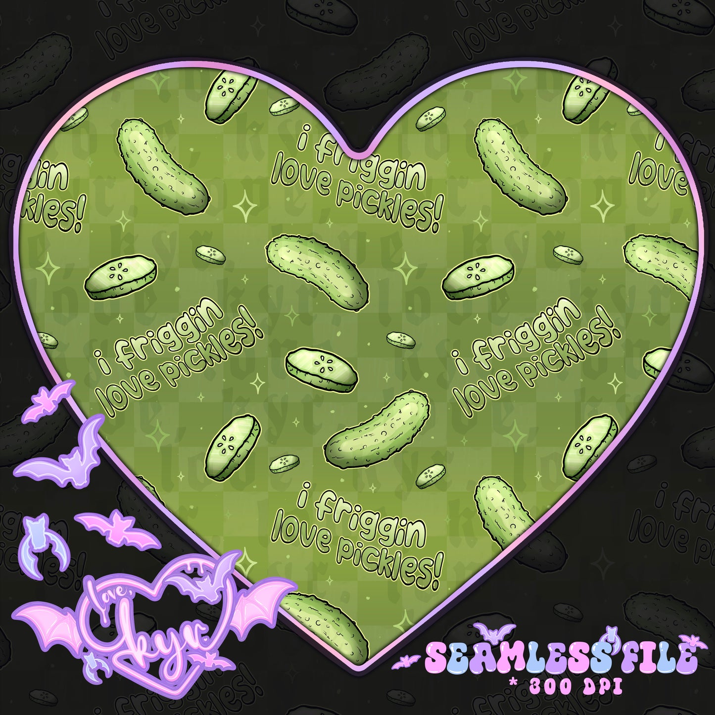 Friggin Pickles Seamless File