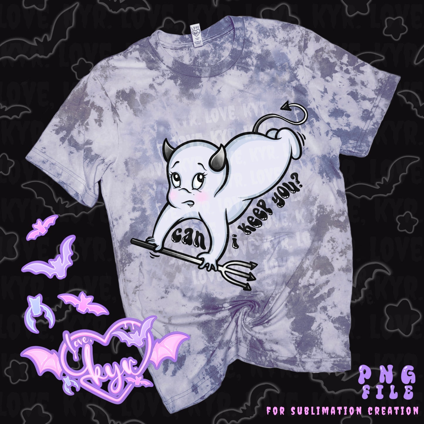 Friendly Ghost Sub File PNG Pack
