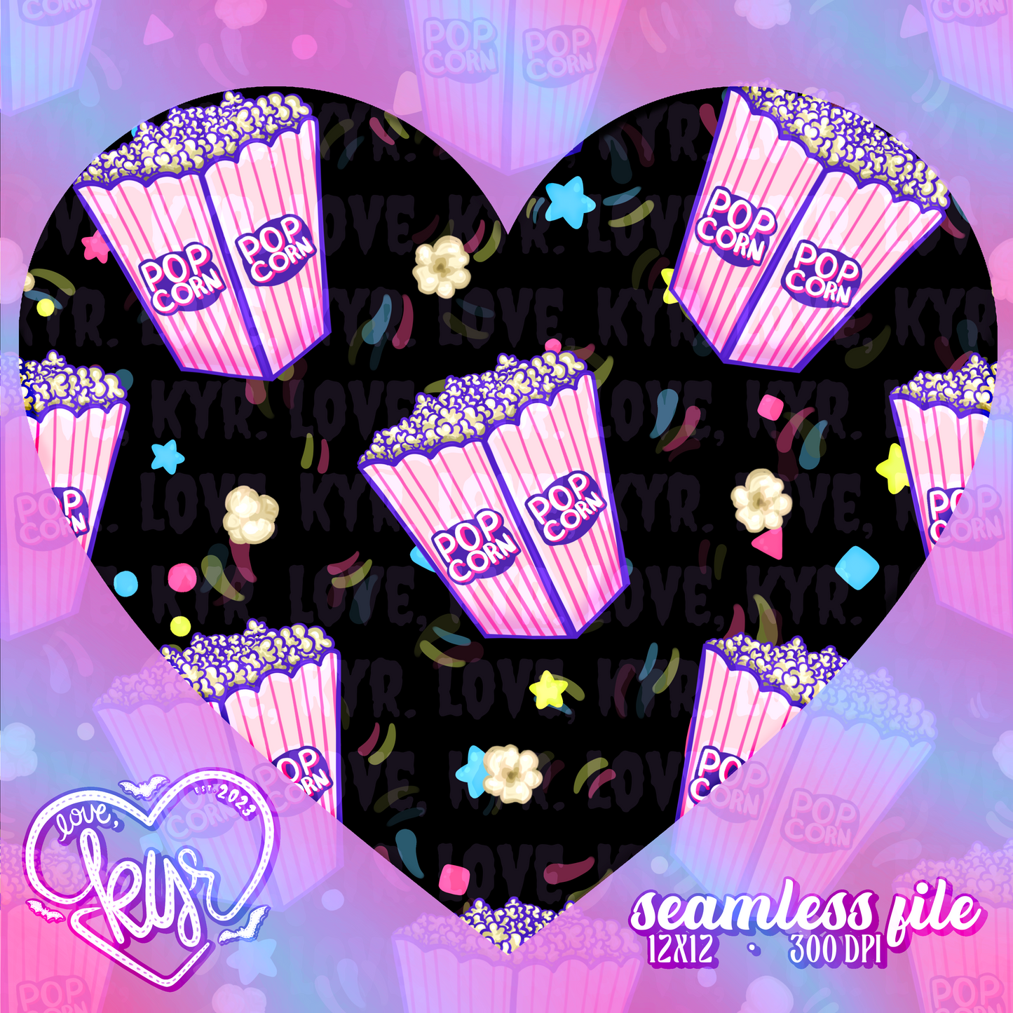 Popcorn Coord Seamless File