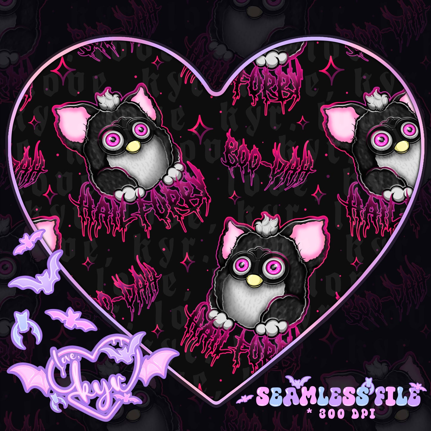 Hail Fur-b Seamless File