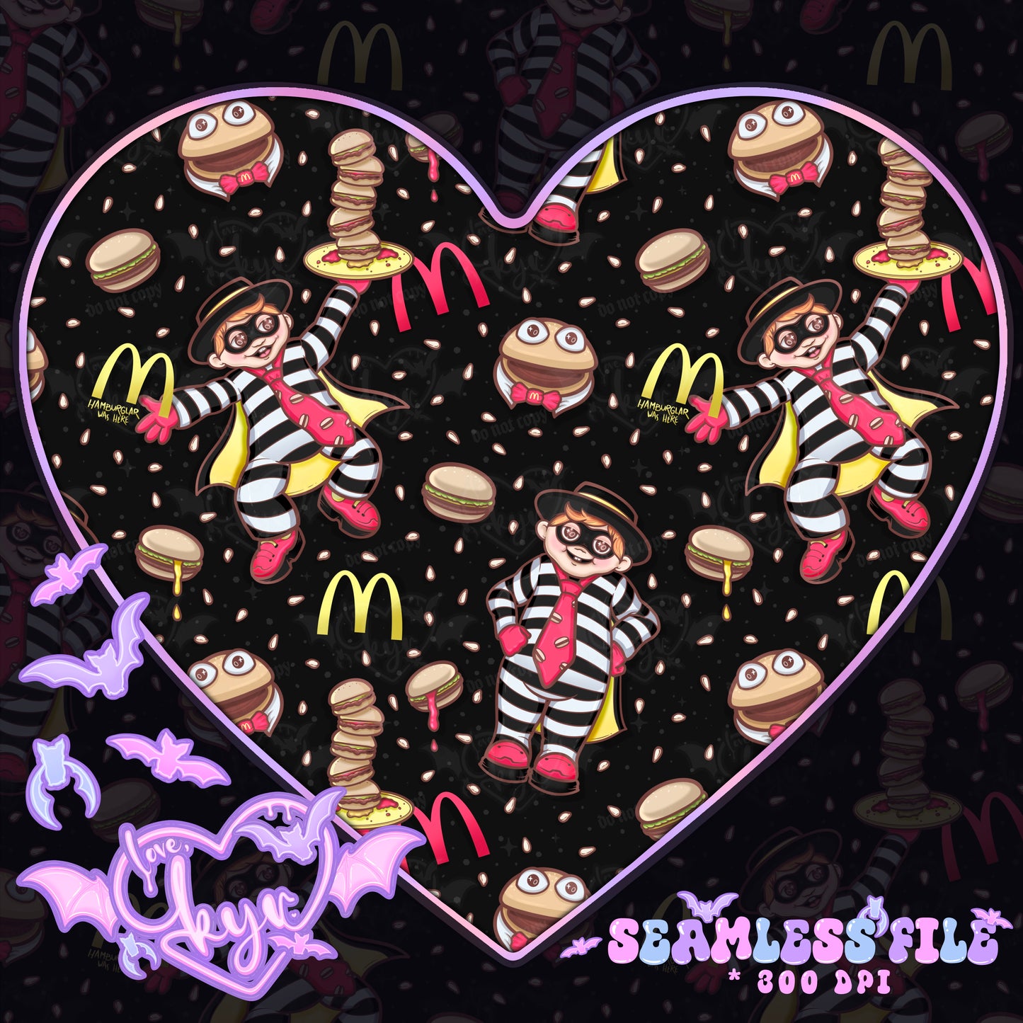 Hamburger Boi Seamless File