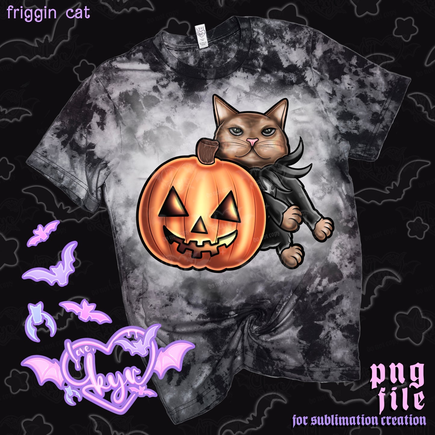 Friggin Cat Sub File PNG