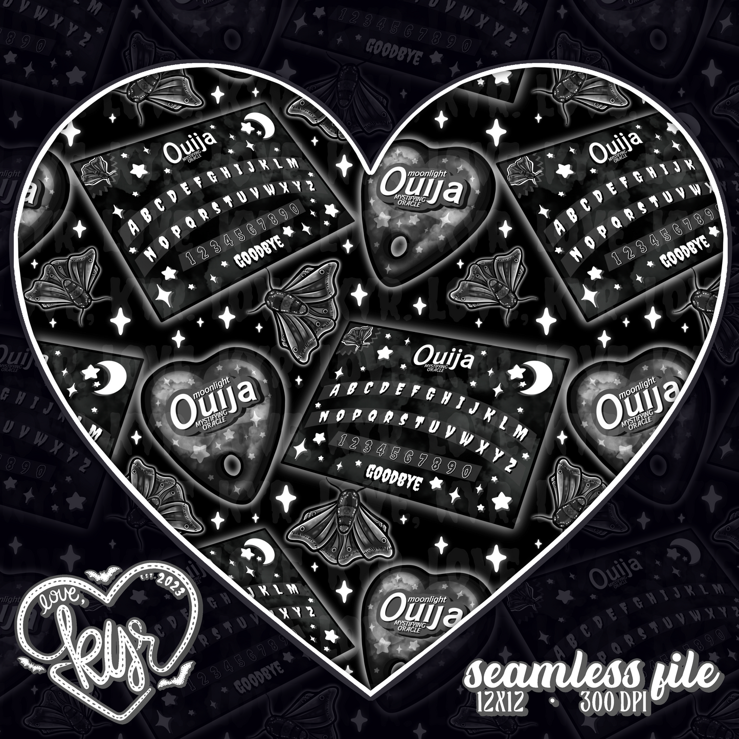 Moonlight Ouija Seamless File