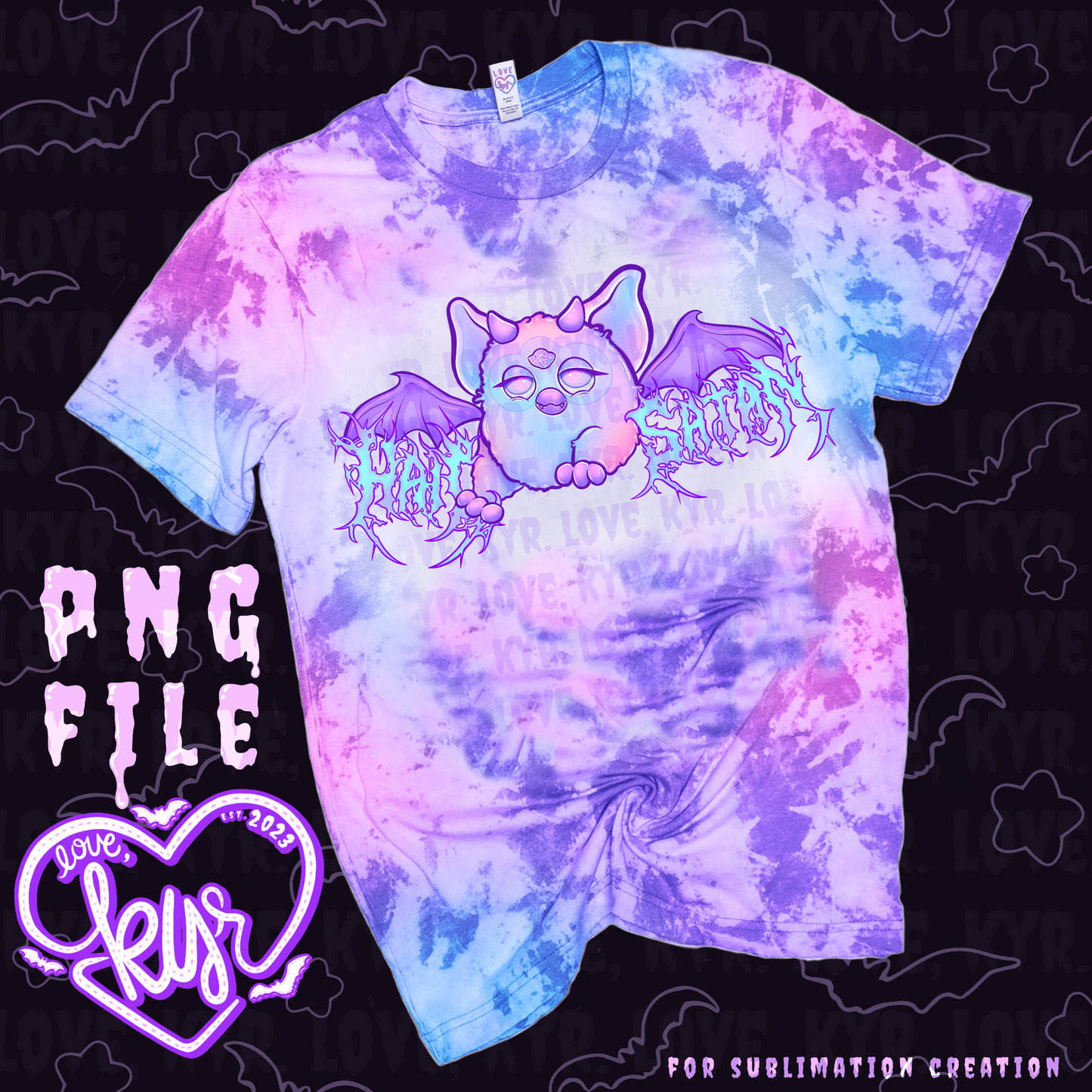 Demonic Furbat Transparent Sub File PNG