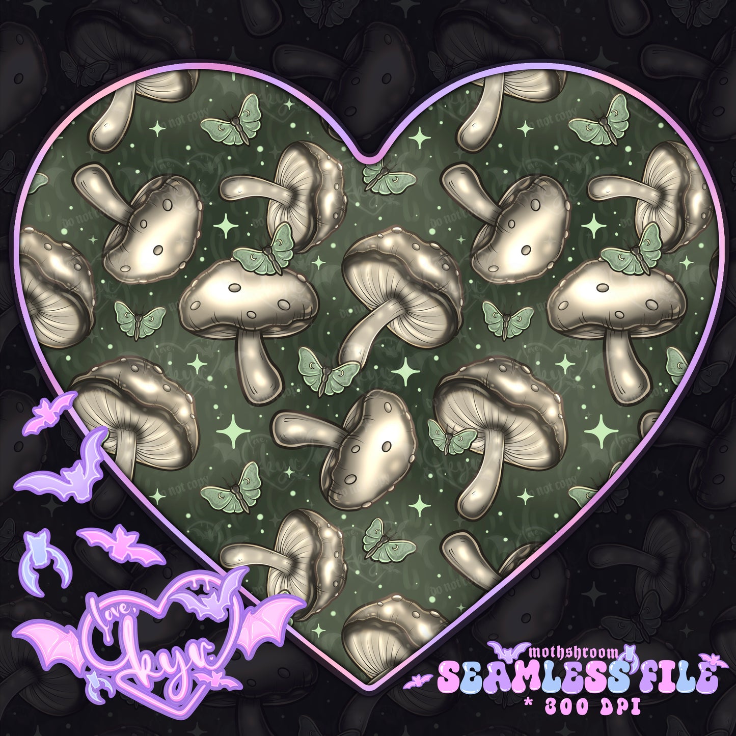 Mothshroom Seamless File