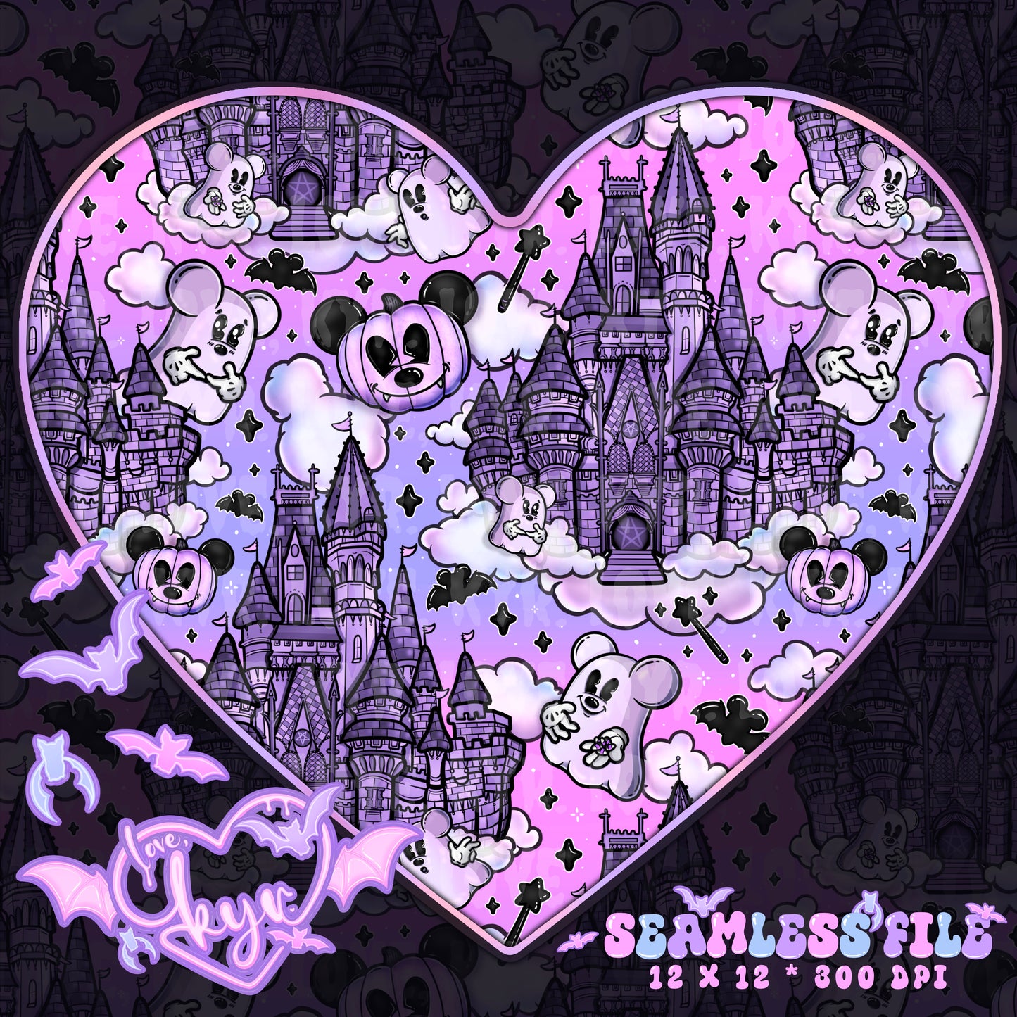 Haunted Castle Seamless File