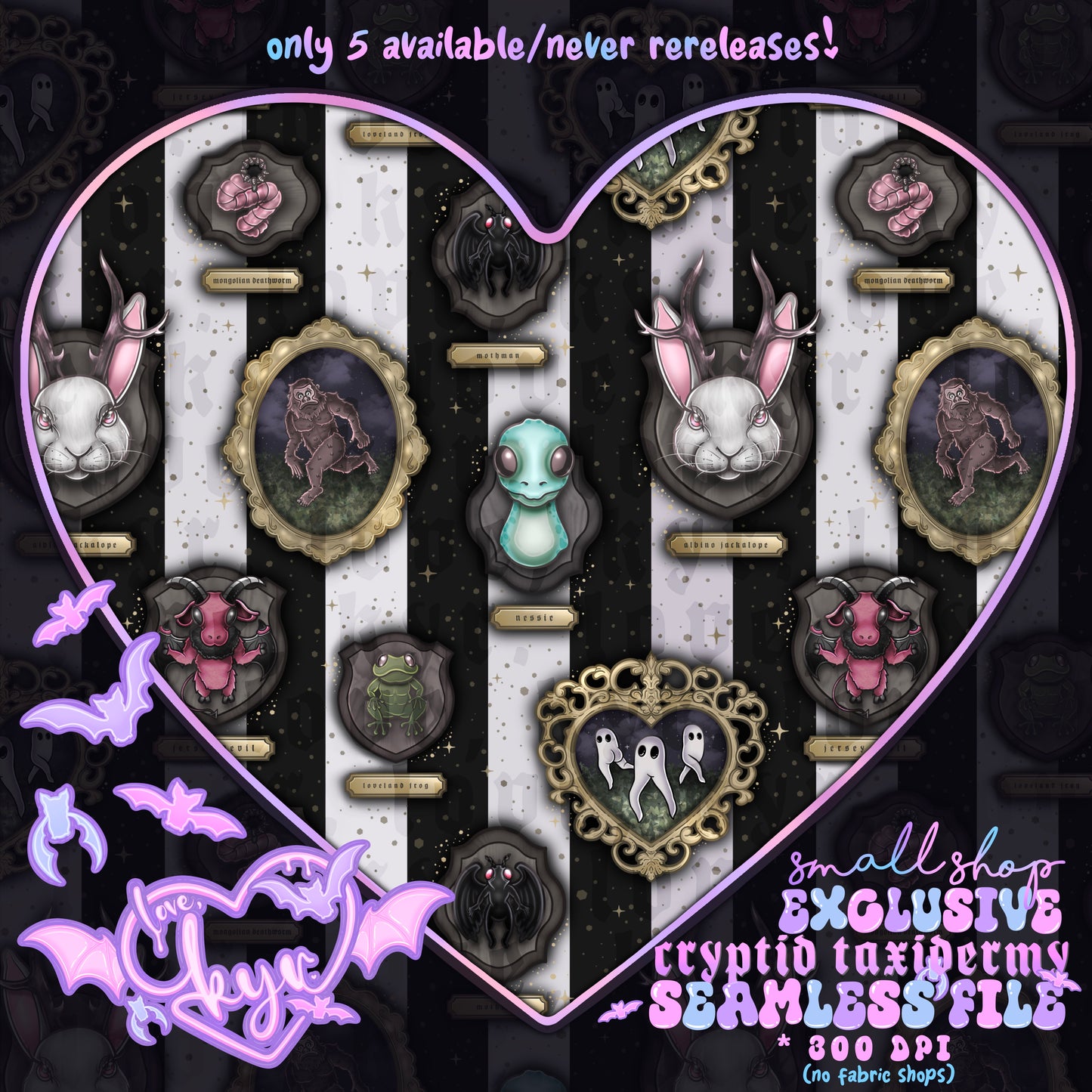 Cryptidermy Seamless File