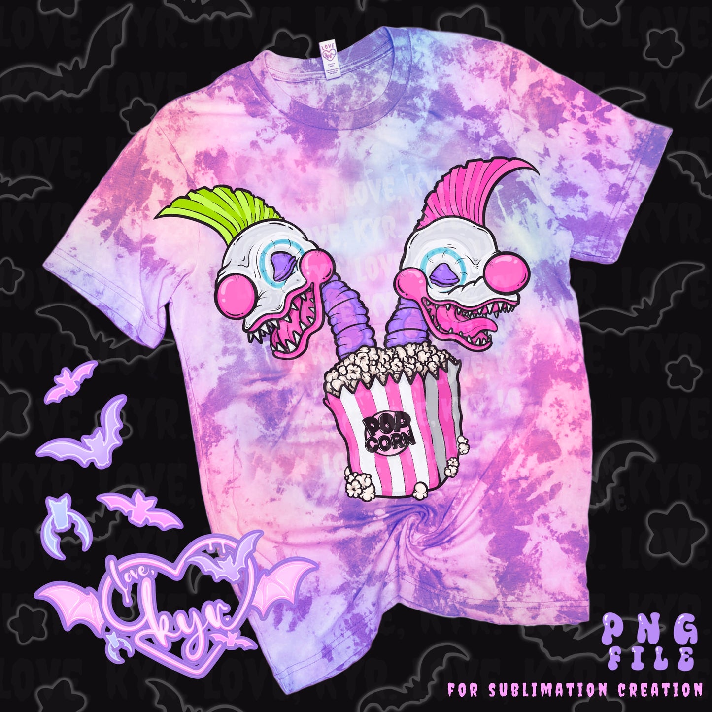 Popcorn Twinz Sub File PNG