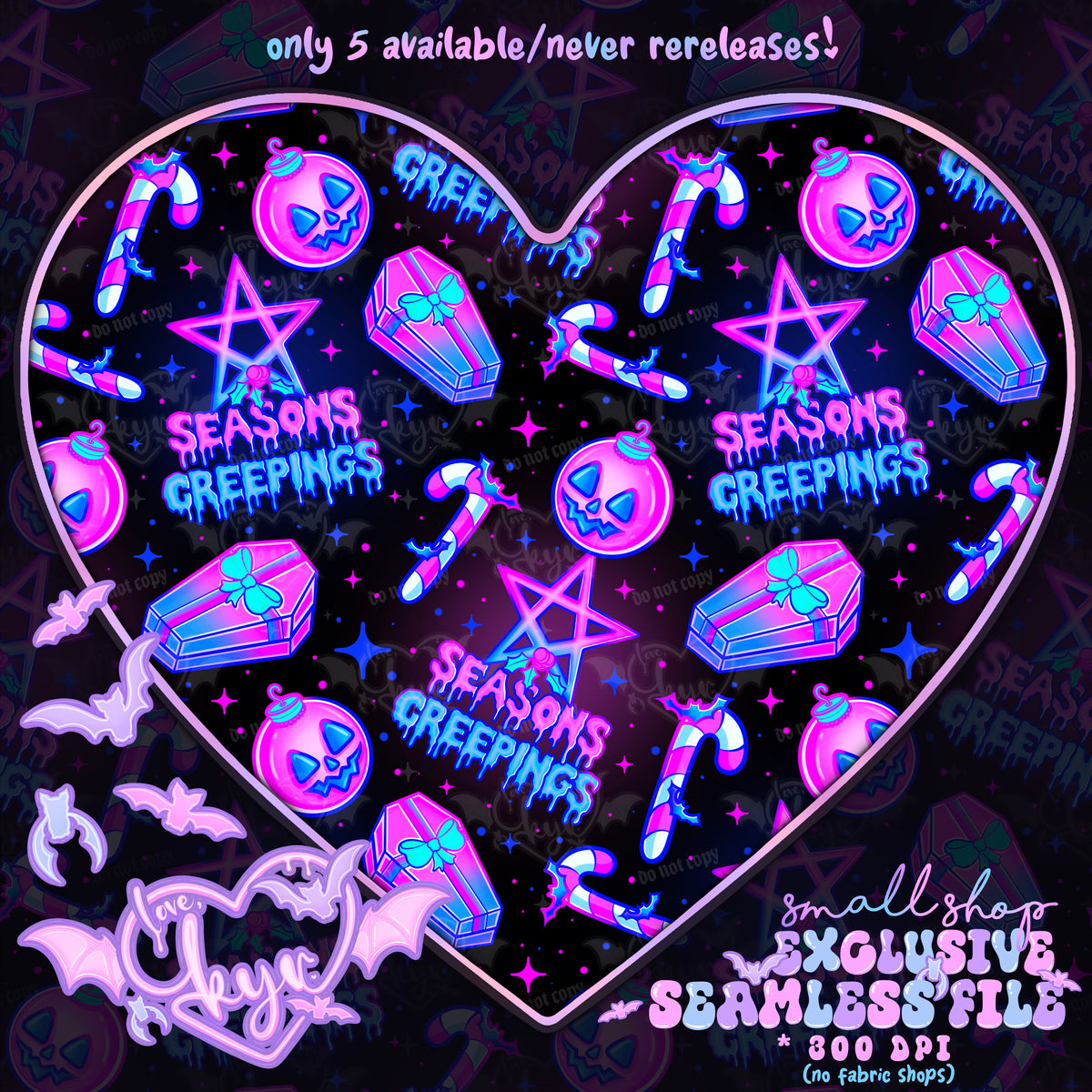 Seasons Creepings Seamless File
