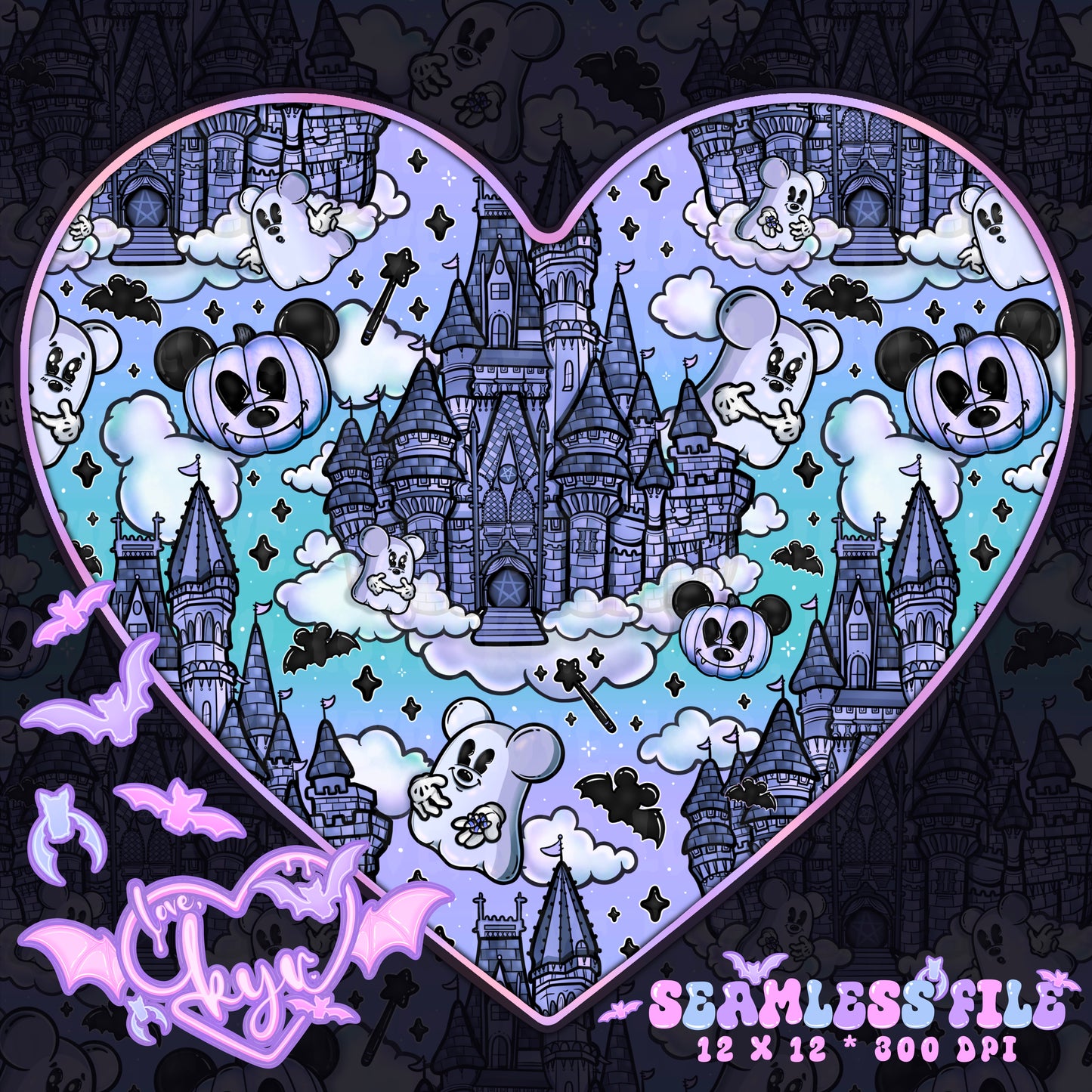 Haunted Castle Seamless File