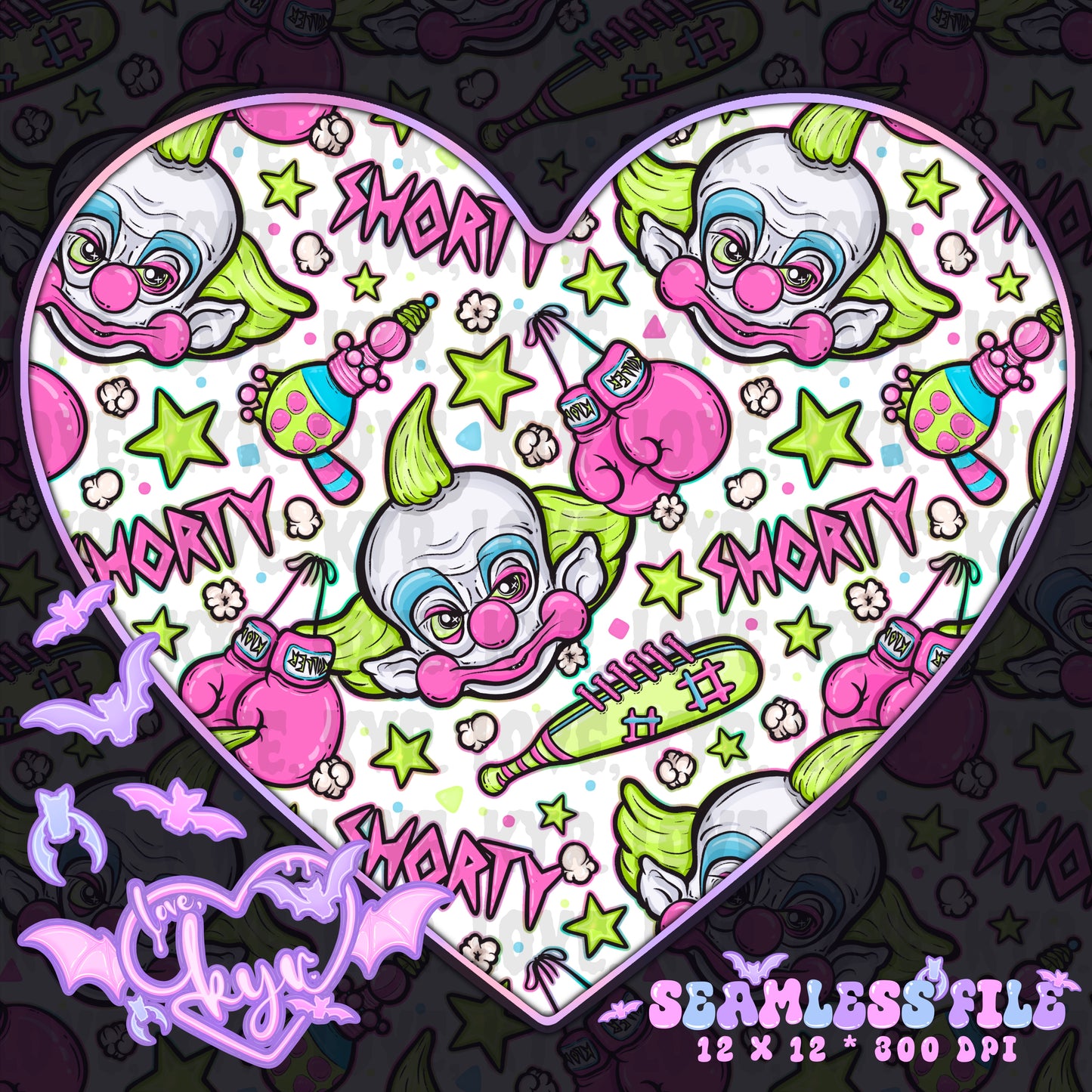 Shorty Klown Seamless File
