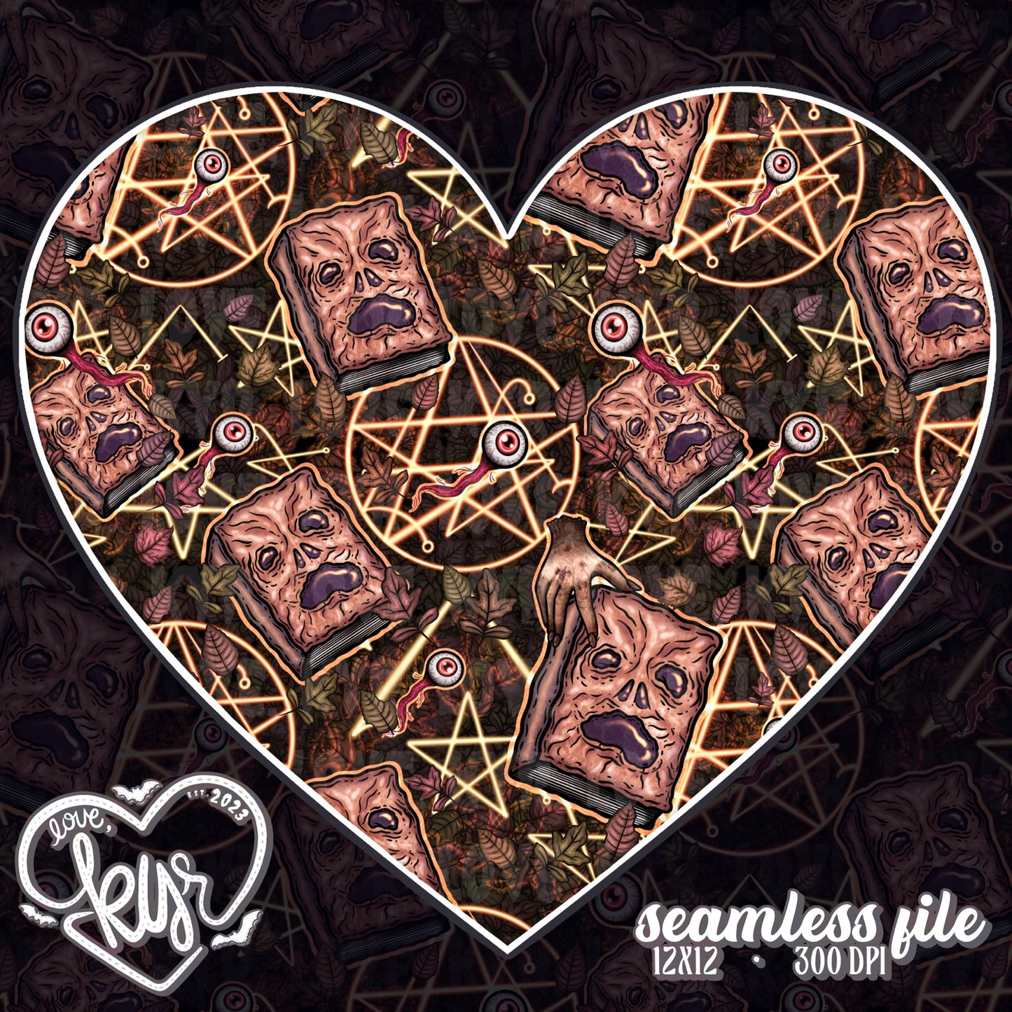 Necronomicon Seamless File Coord