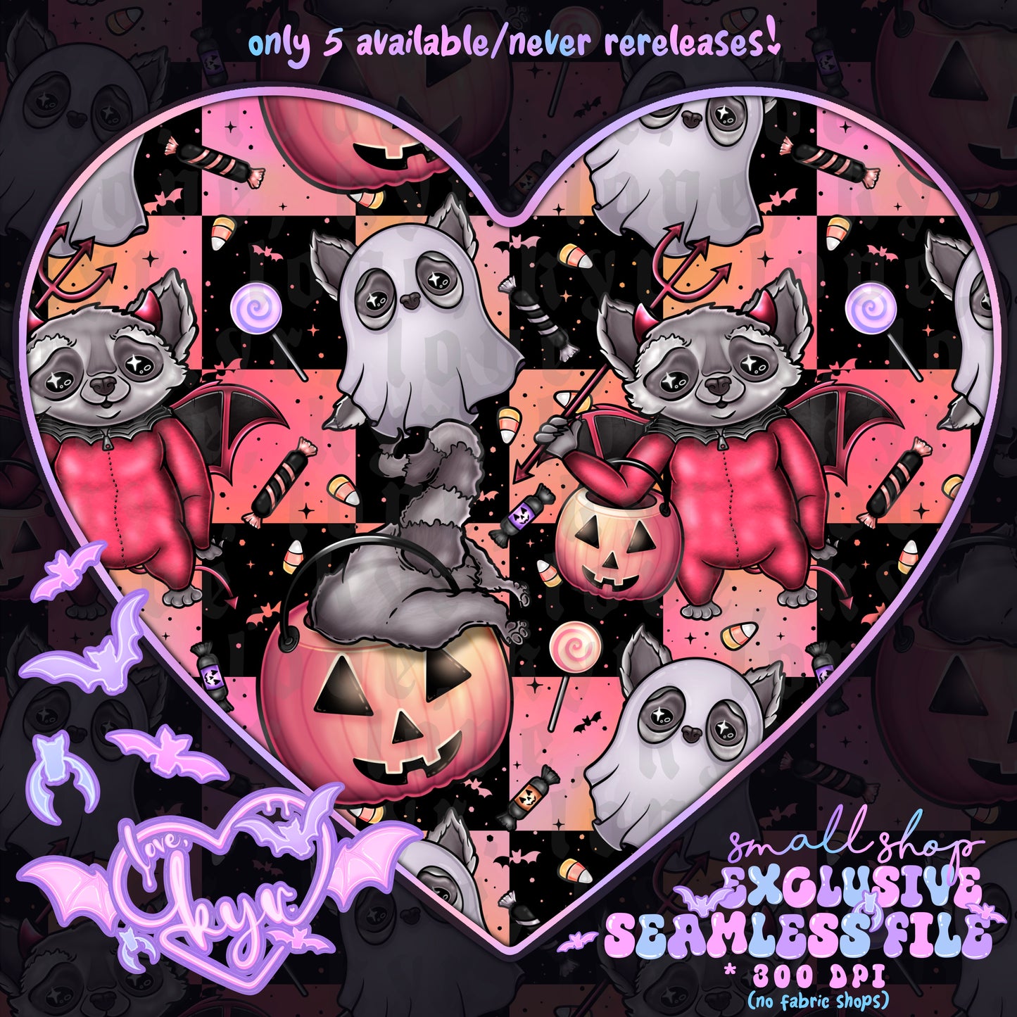 T.O.T. Litter Critters Seamless File