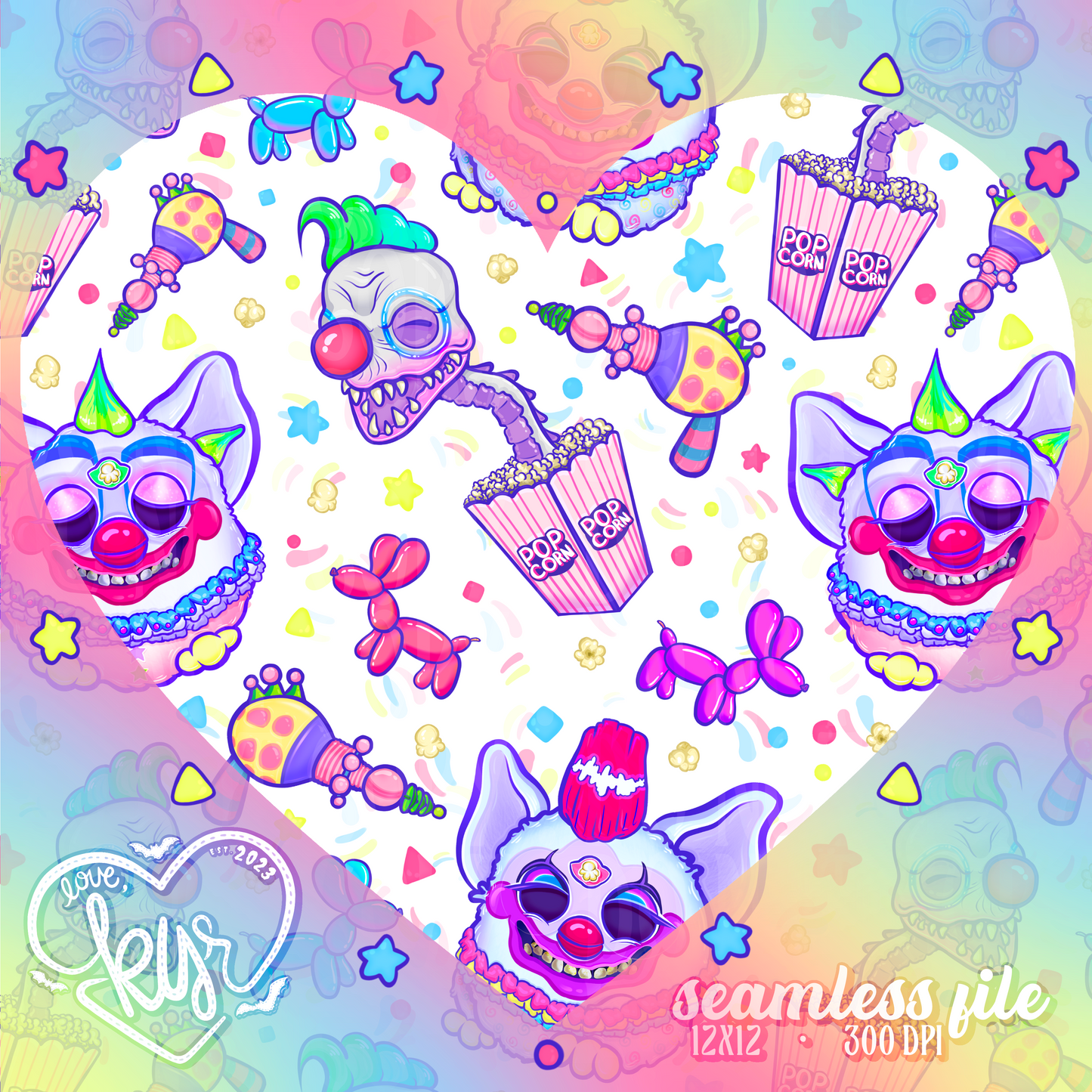 Klownz Furbz Seamless File