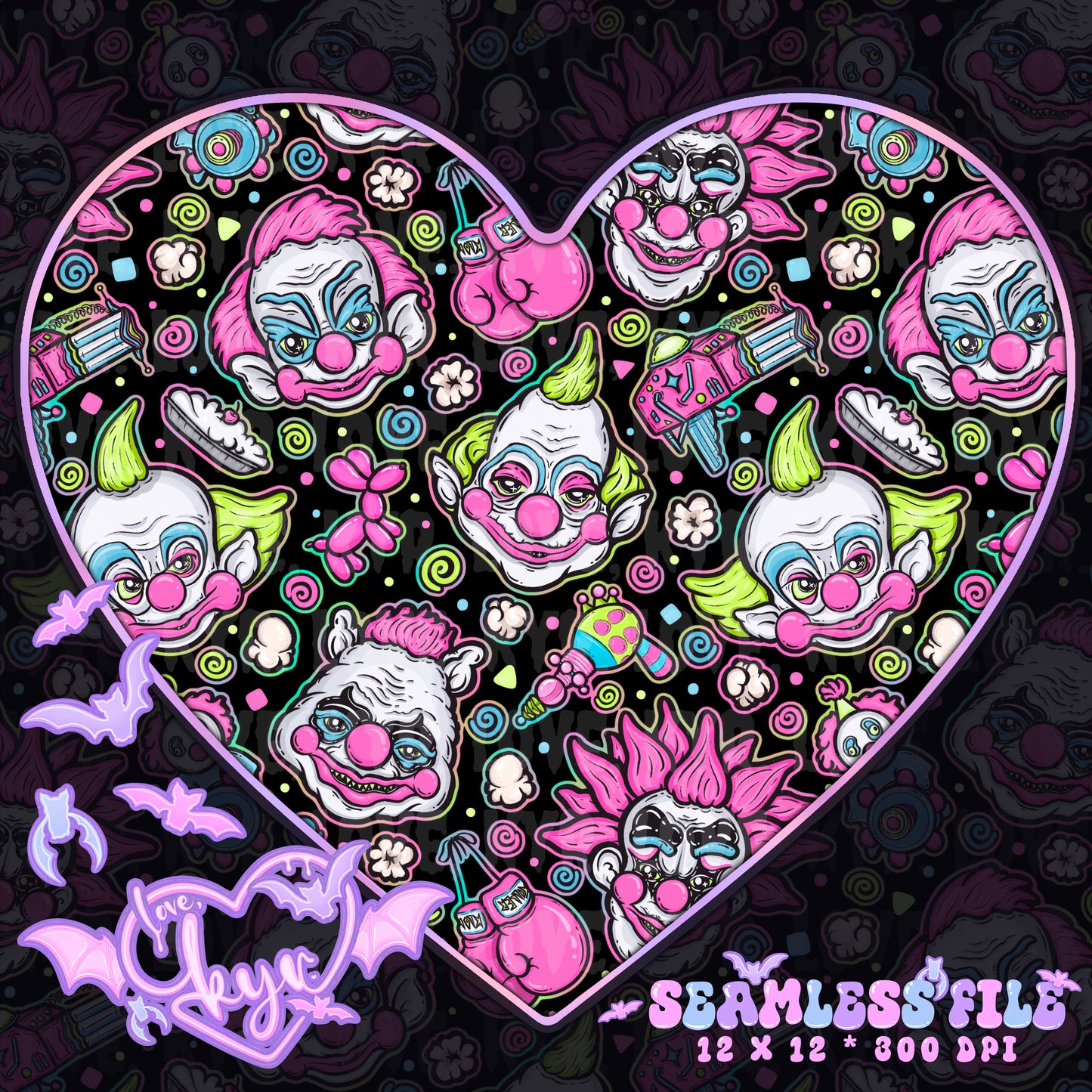 Klownies Seamless File
