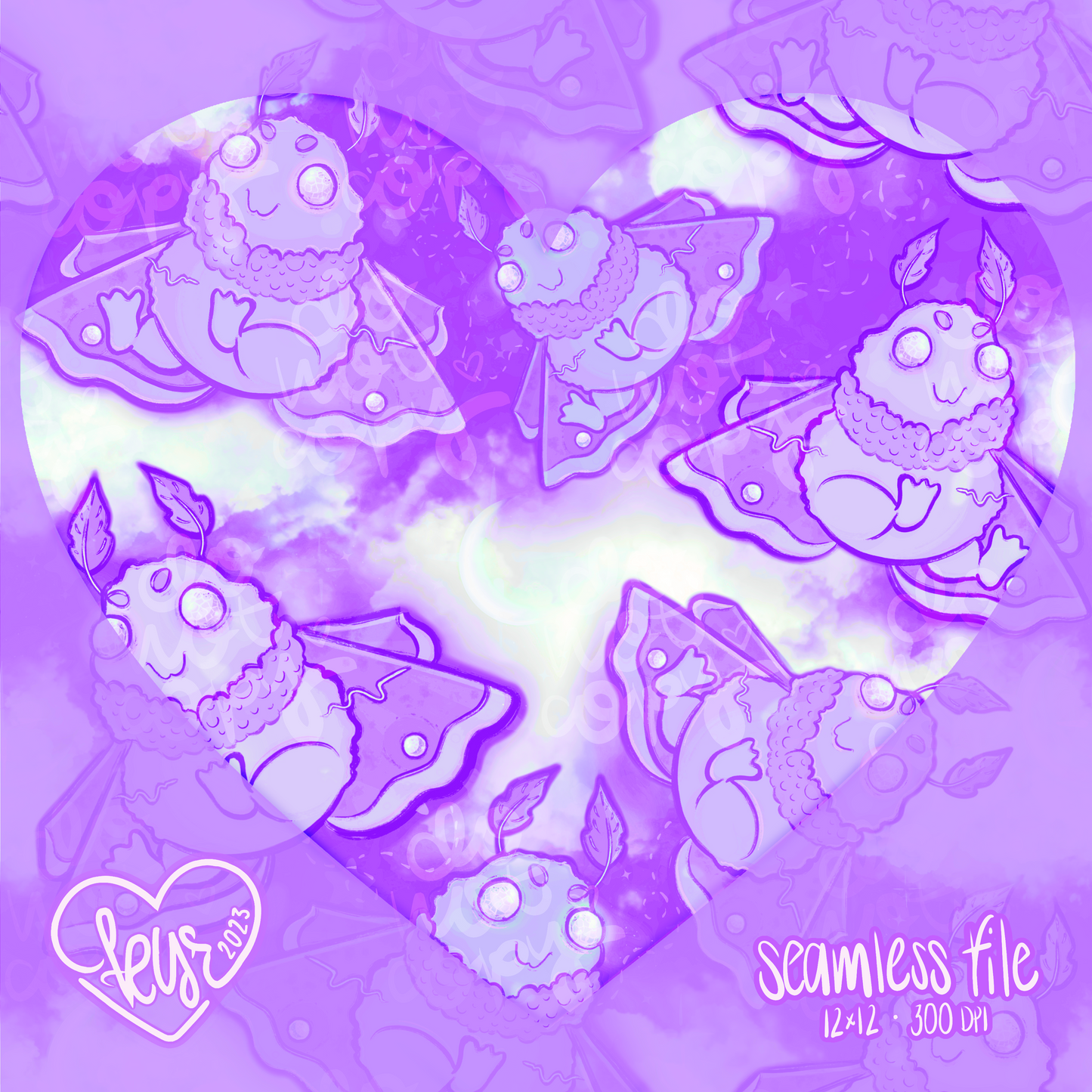 Kawaii Mothboi Seamless File
