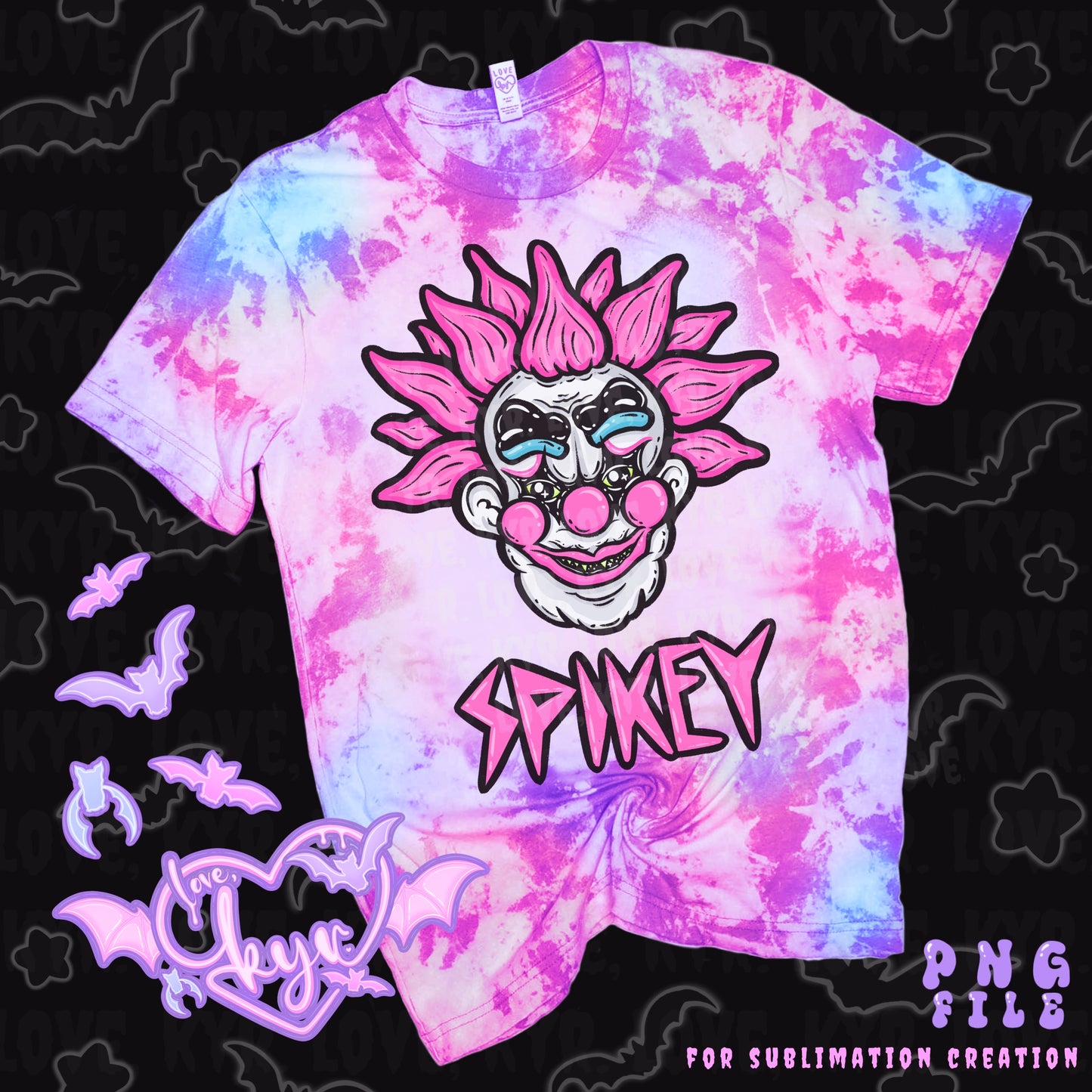 Spikey Klown Sub File PNG
