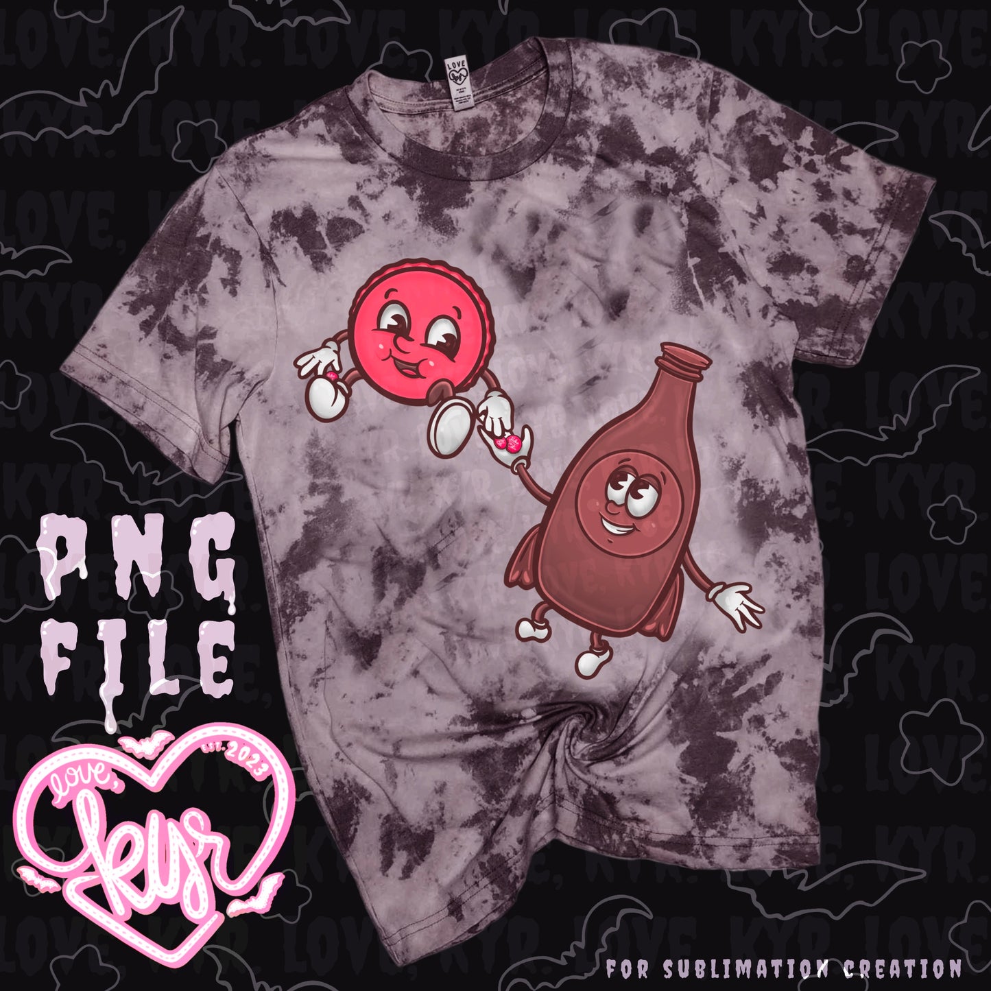Bottle & Cappy Sub File PNG