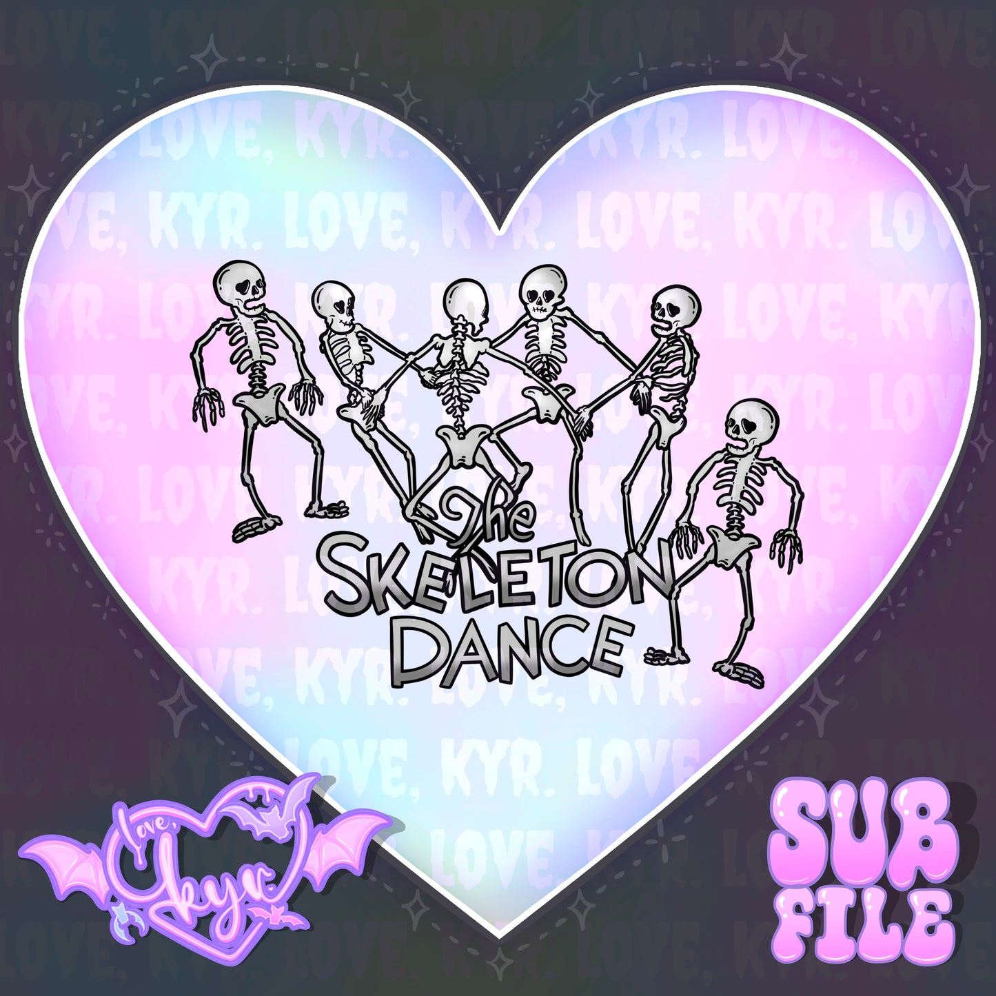 Skeleton Dance Sub File PNG