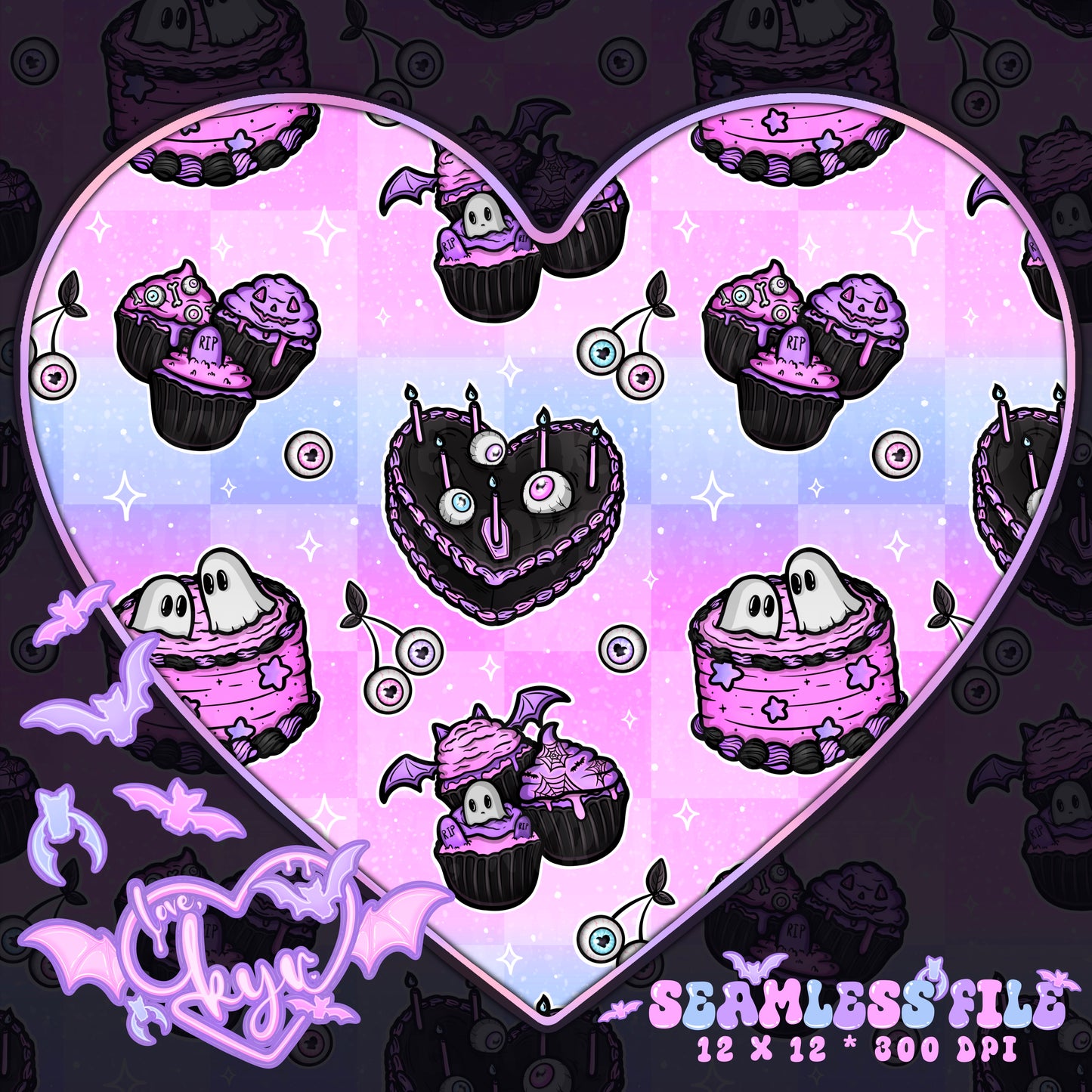 Mystery Cakes Seamless File