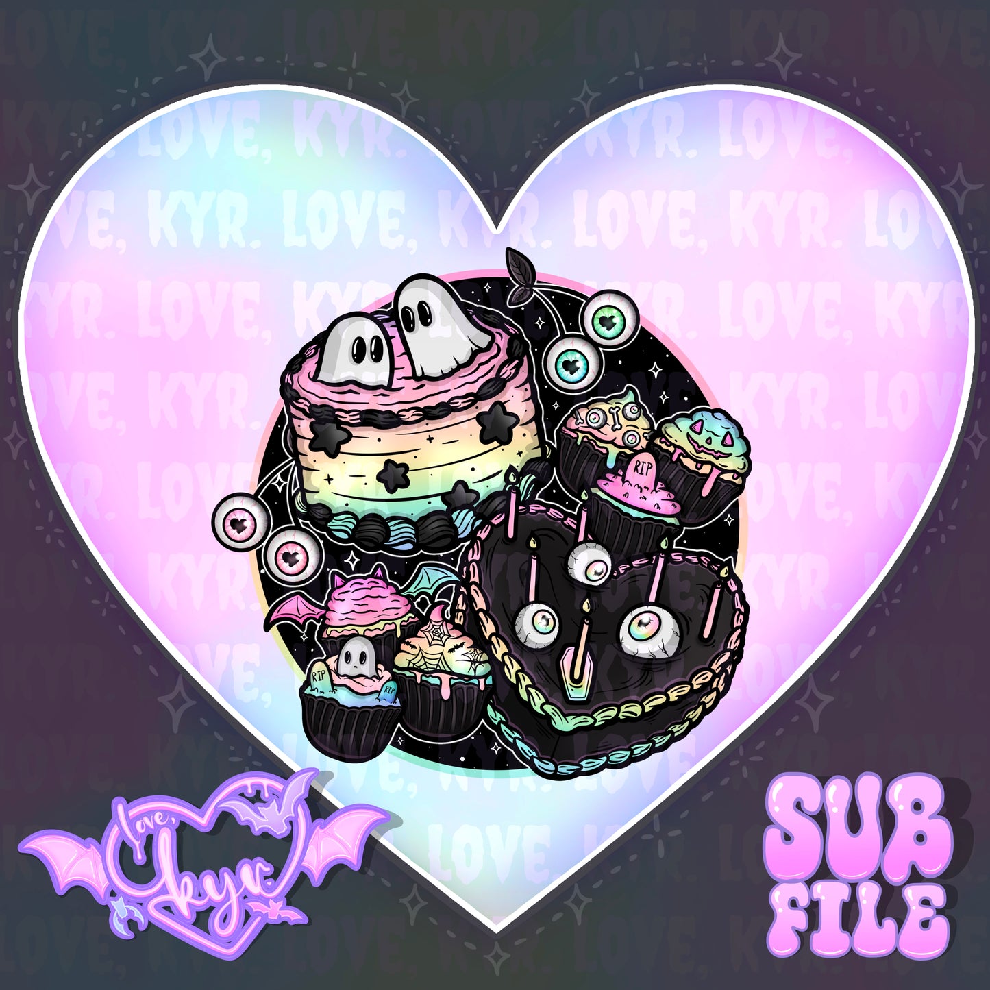 Mystery Cakes File PNG