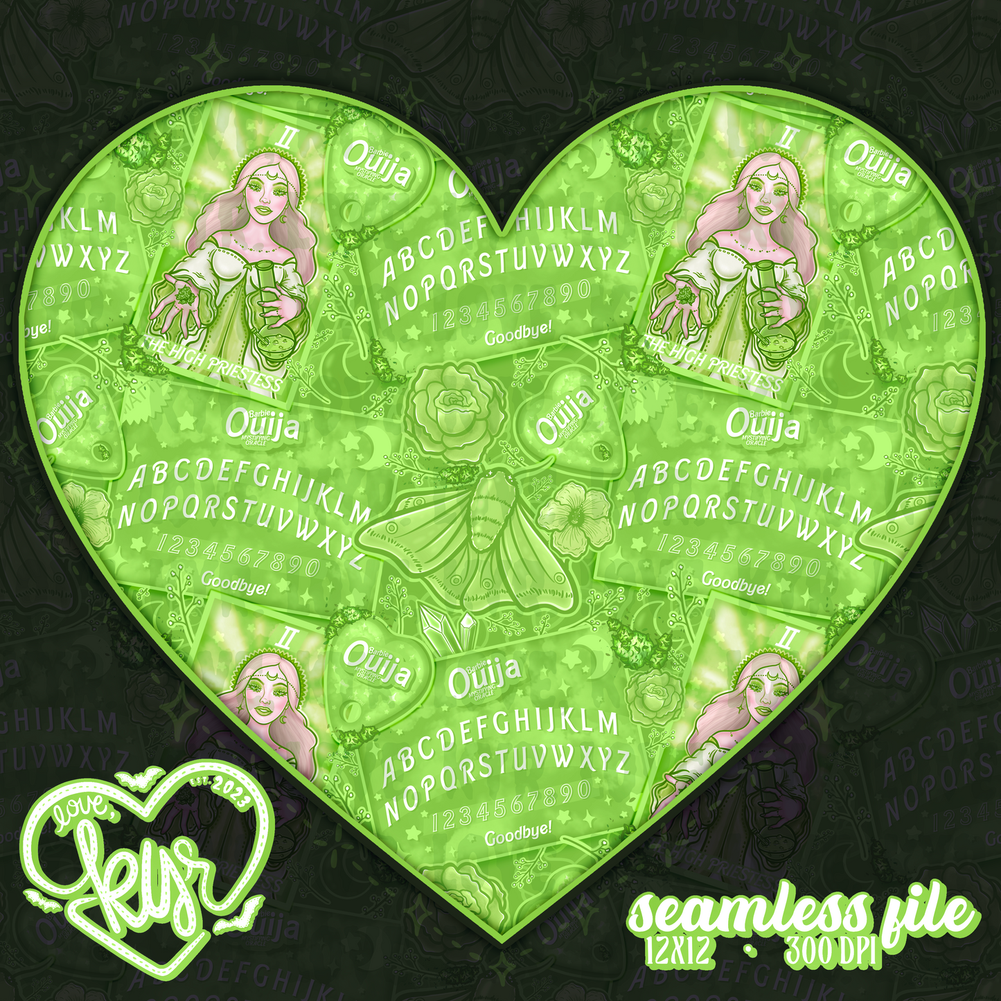 Barbie Ouija Seamless File