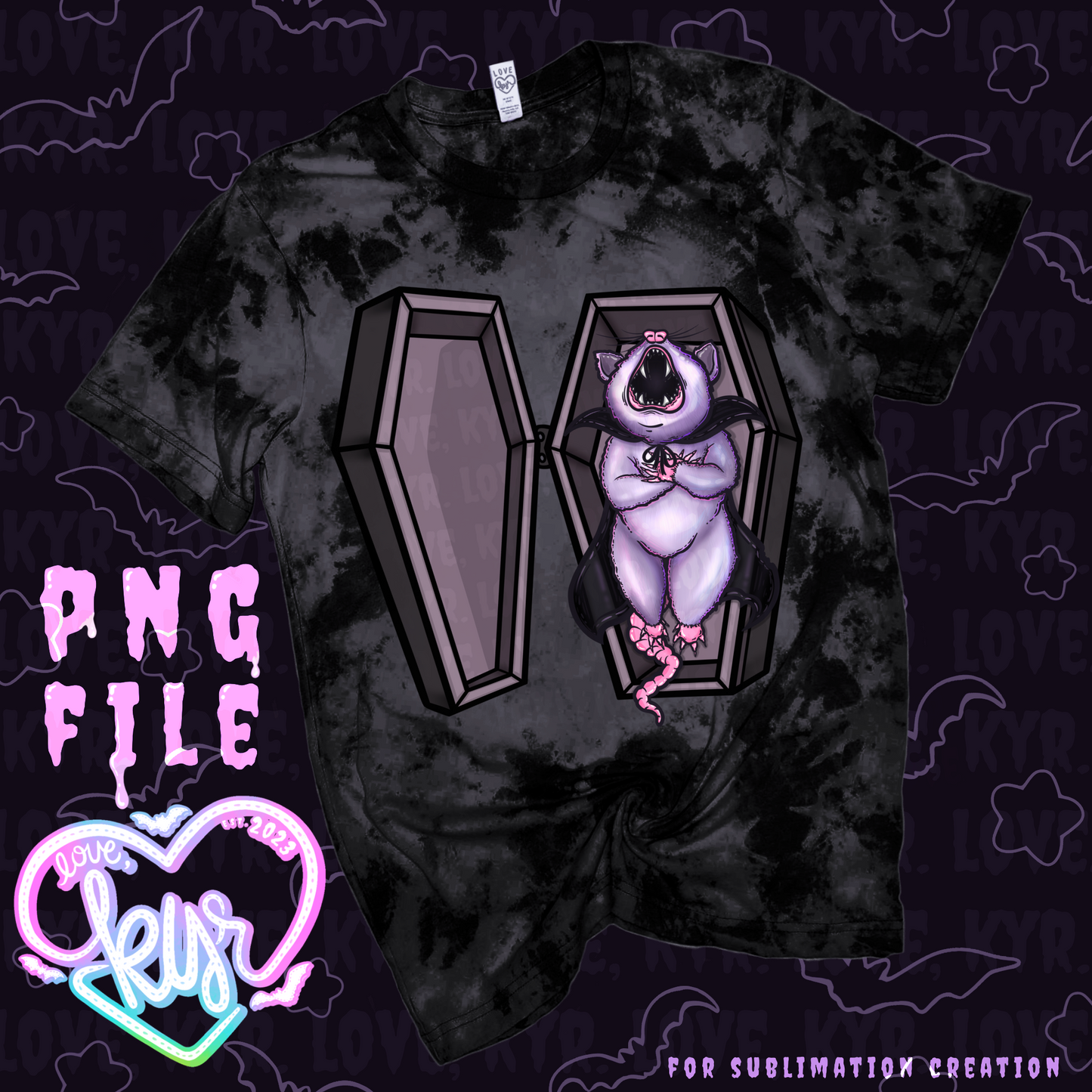Vampire Possum Sub File PNG