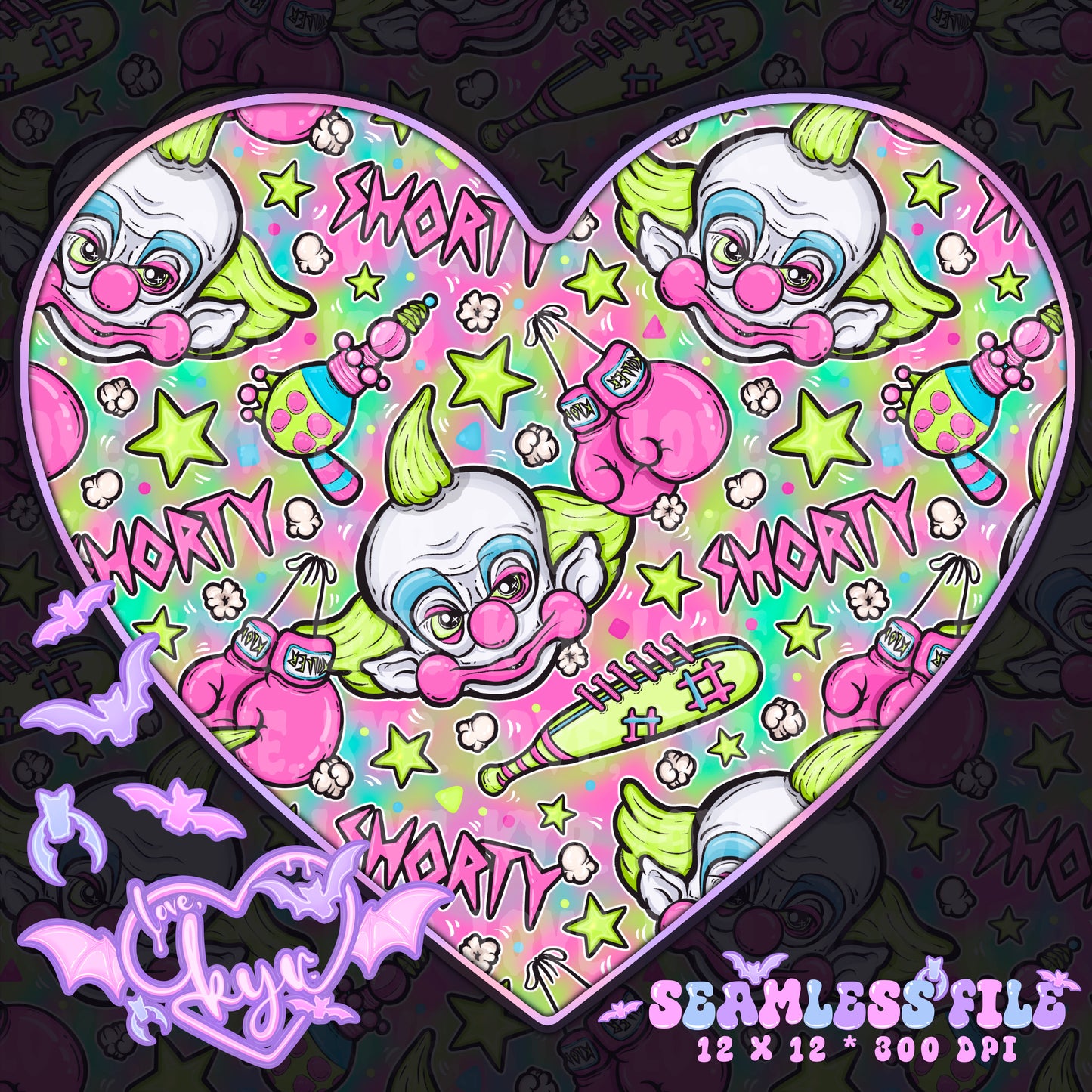 Shorty Klown Seamless File