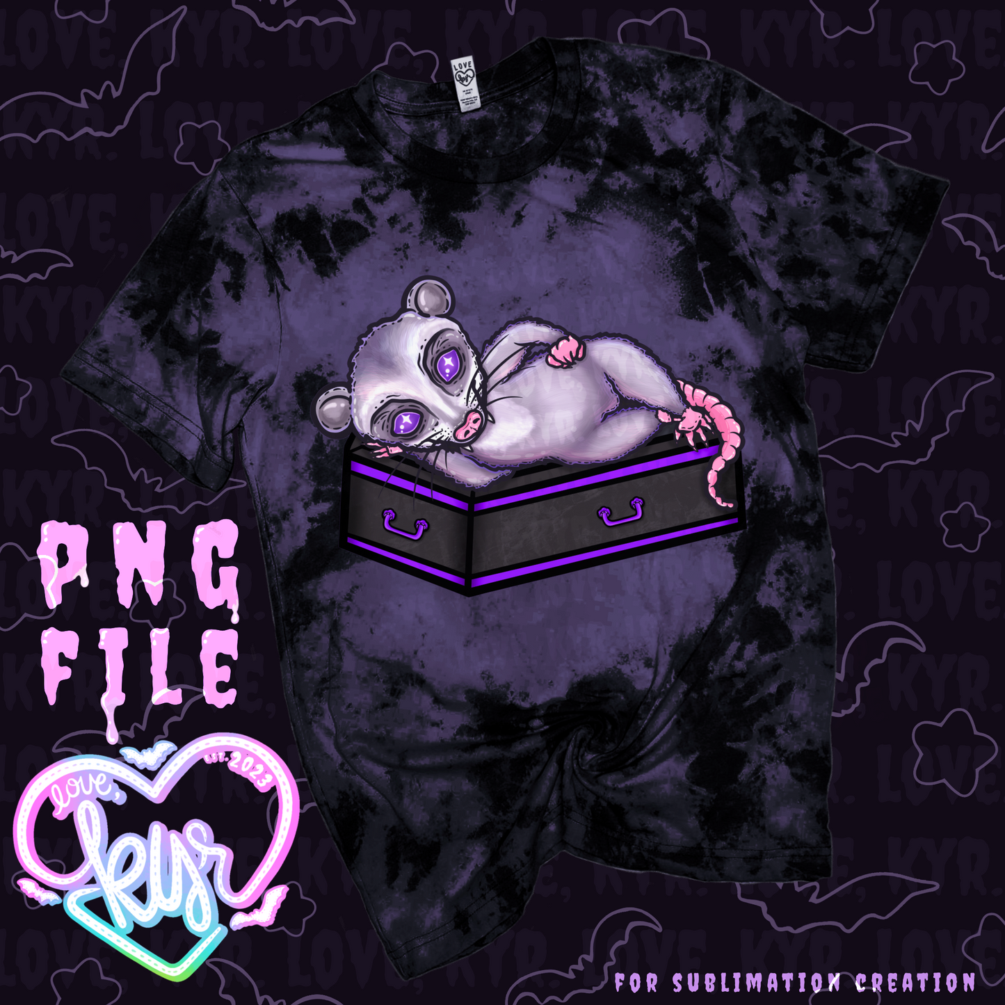 Pondering Possum Sub File PNG