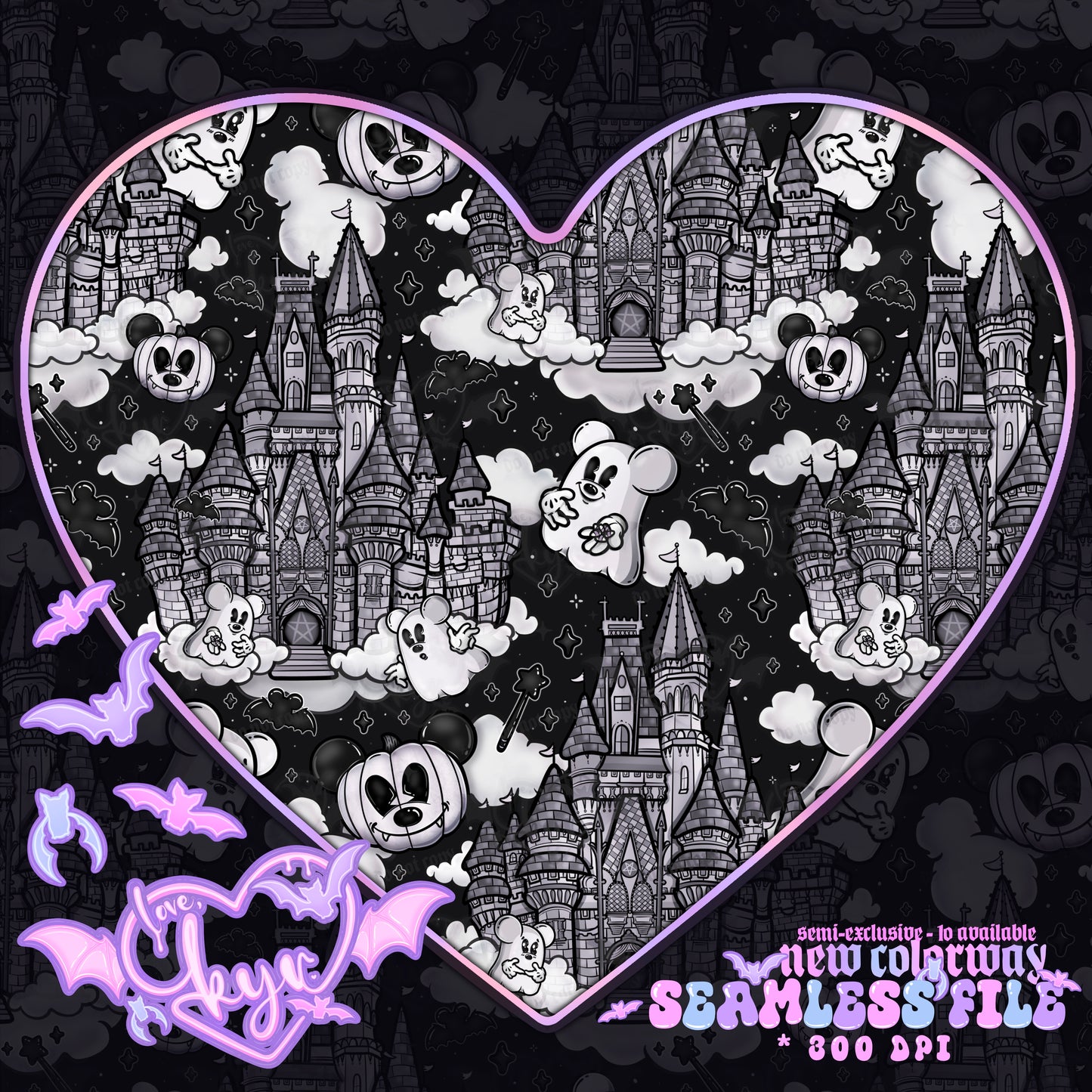 Haunted Castle Seamless File