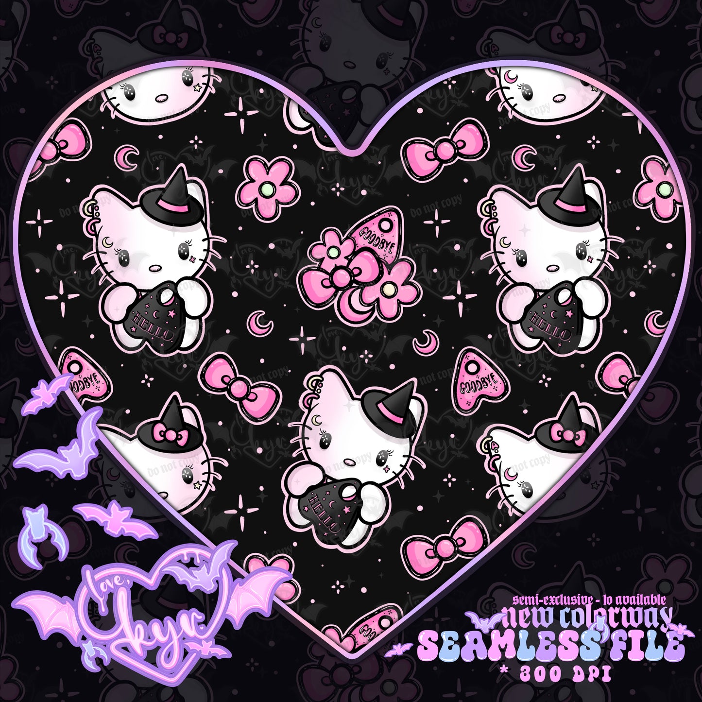Hello Witchy Seamless File