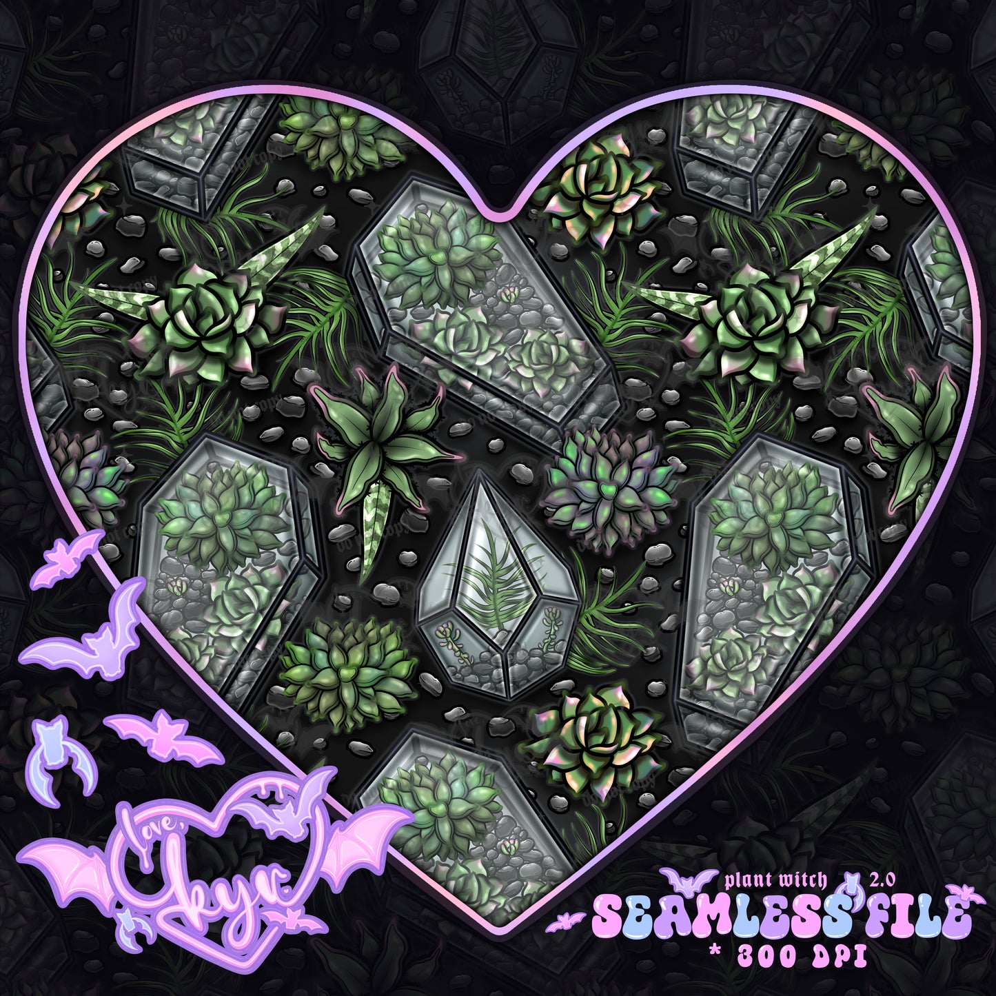 Plant Witch 2.0 Seamless File