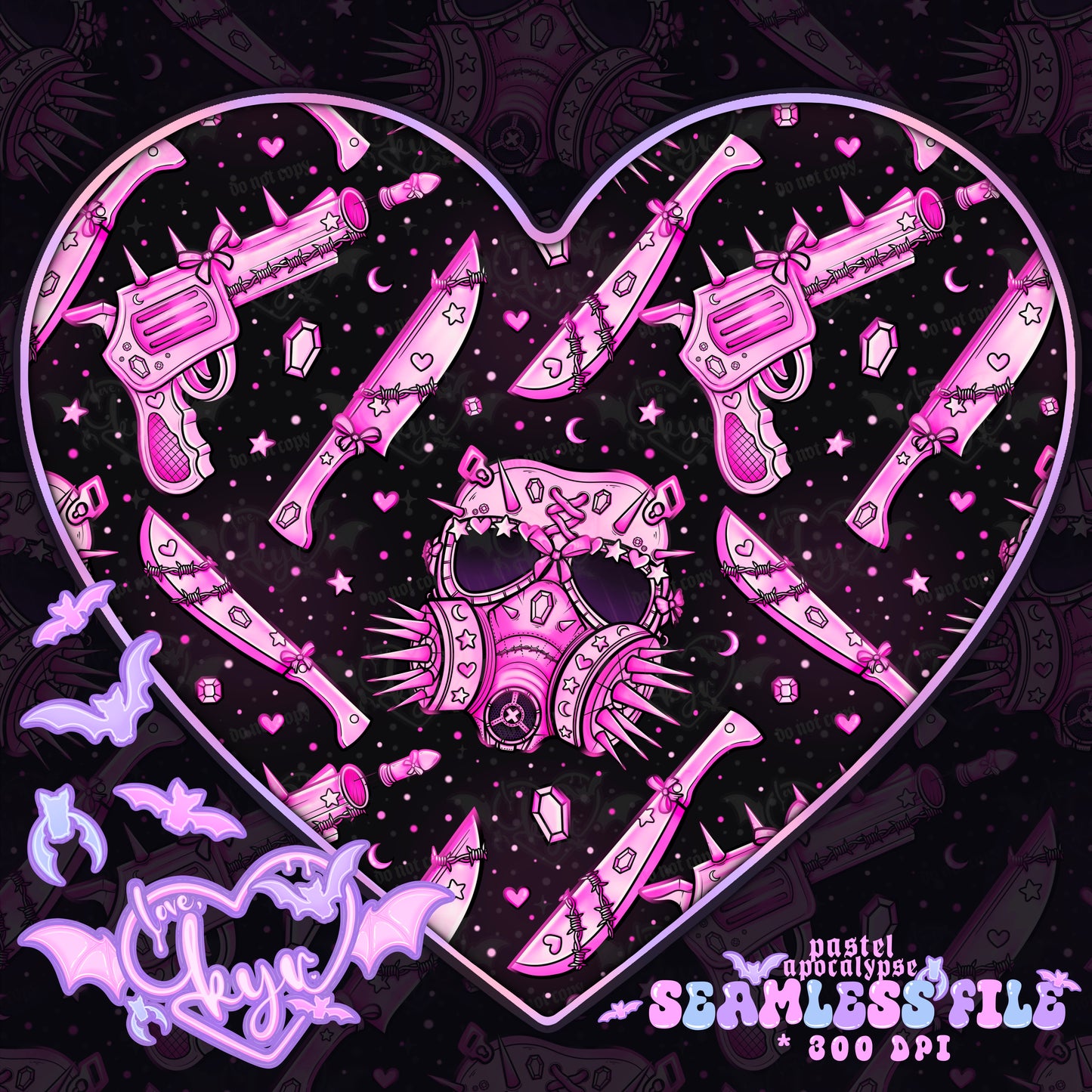 Pastel Apocalypse Seamless File