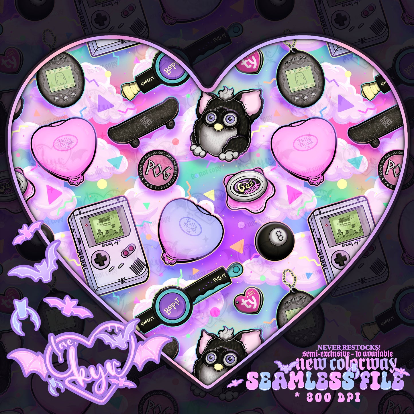 90s Nostalgia Seamless File