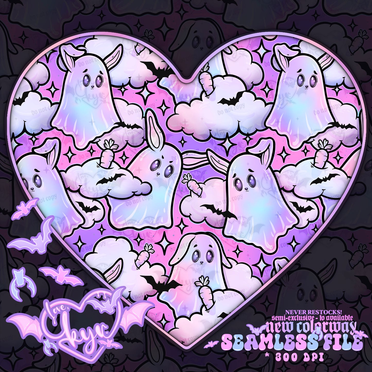 Haunted Bunz Seamless File